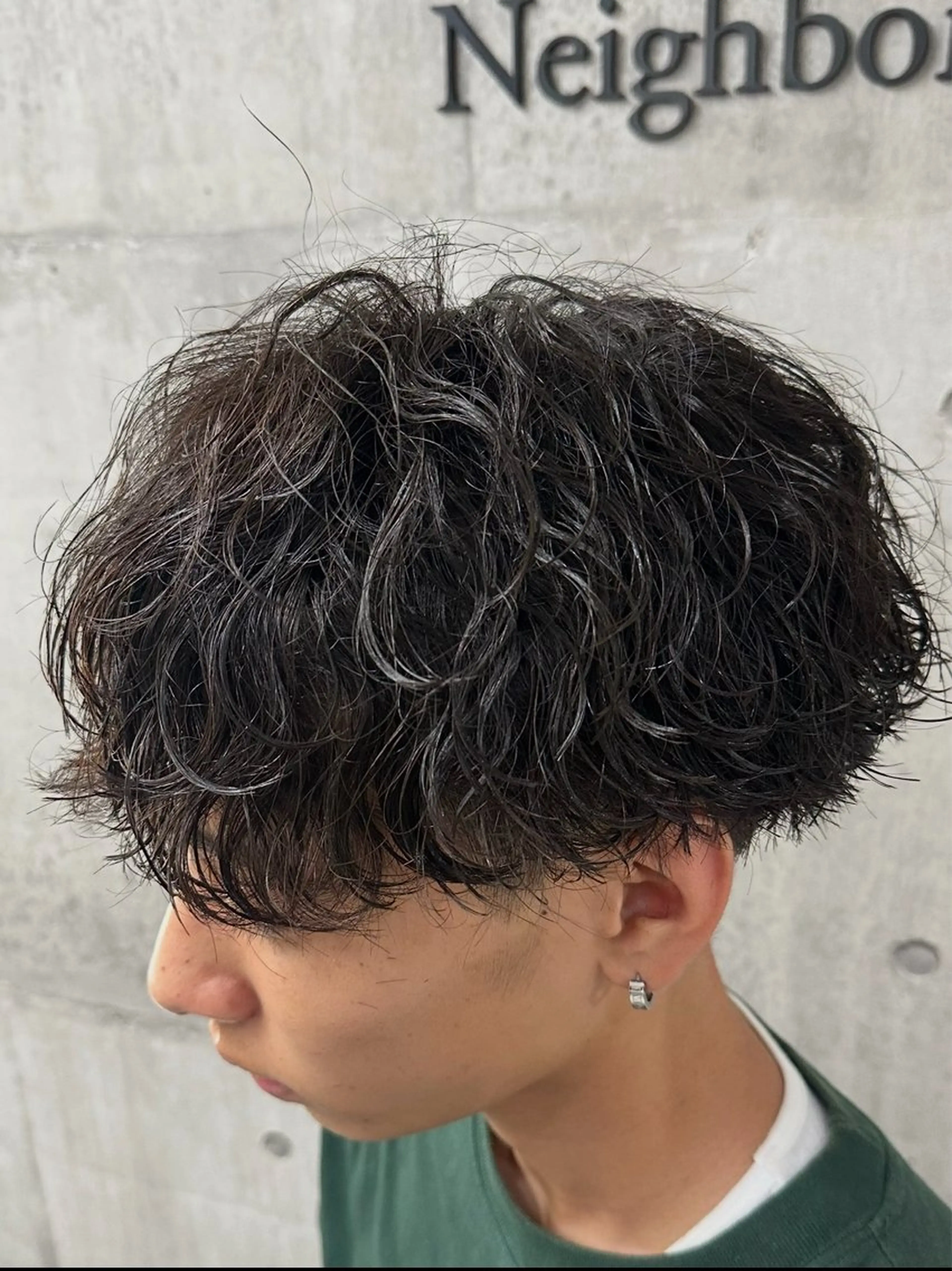 パーマ シャドウパーマ/立川 メンズ/コタロウのヘアスタイル