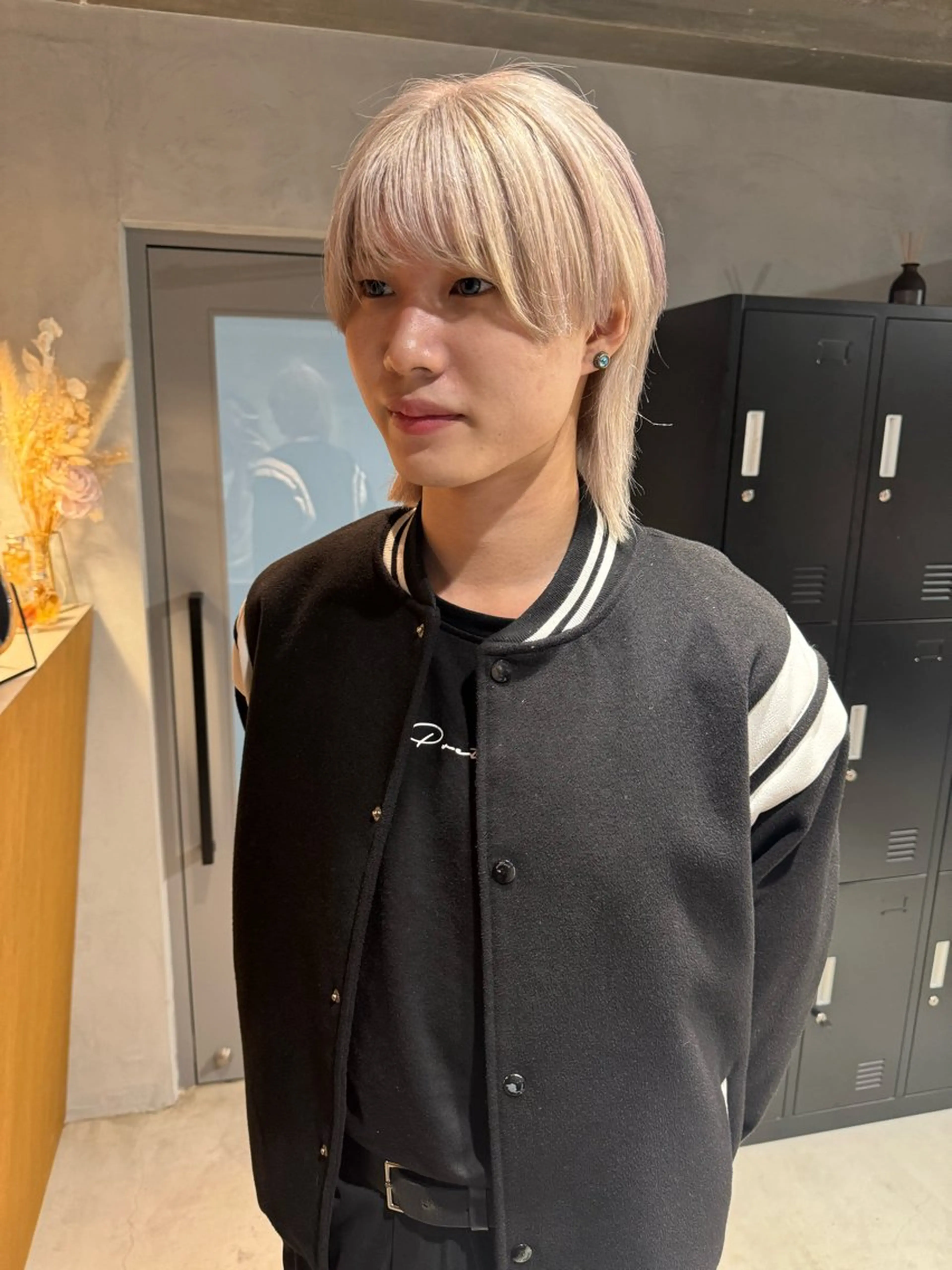 ミディアム カラー パーマ ヘアアレンジ メンズ メンズ特化 しゅうへいのヘアスタイル