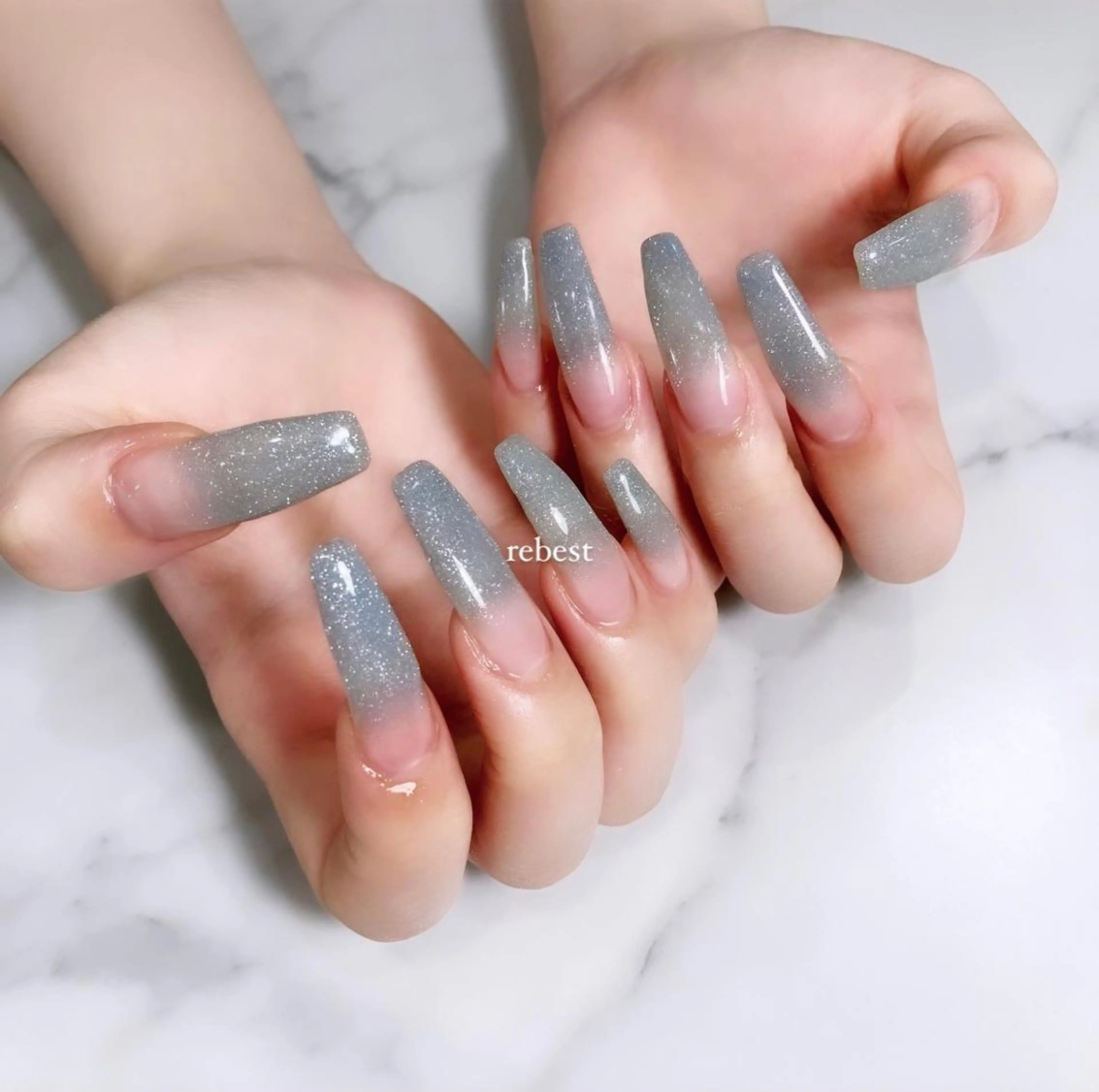 ネイル REBEST京橋 🦋Curumiのネイルデザイン