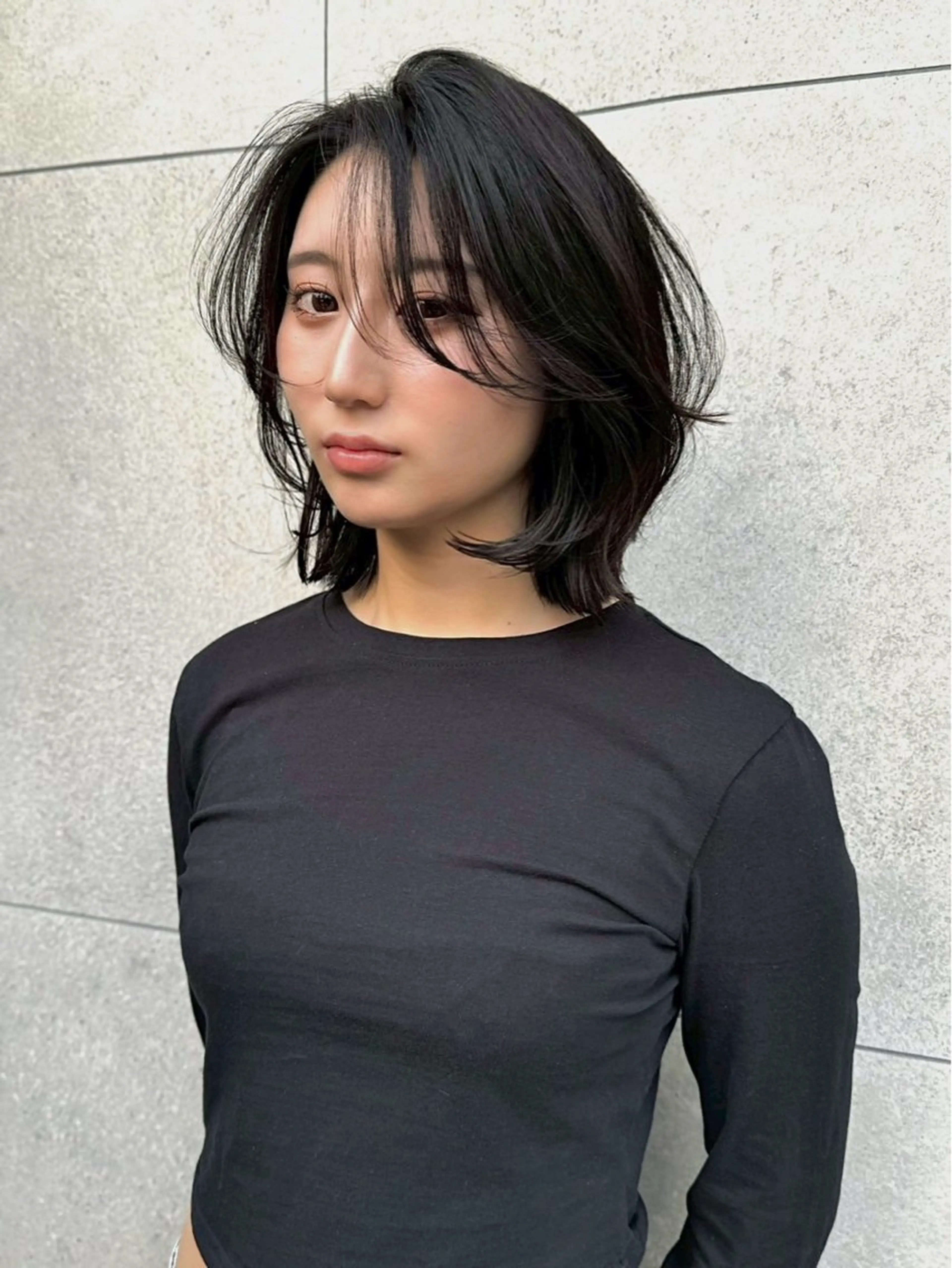 ミディアム 🩵縮毛矯正・ボブ 岩原朋也🩵のヘアスタイル