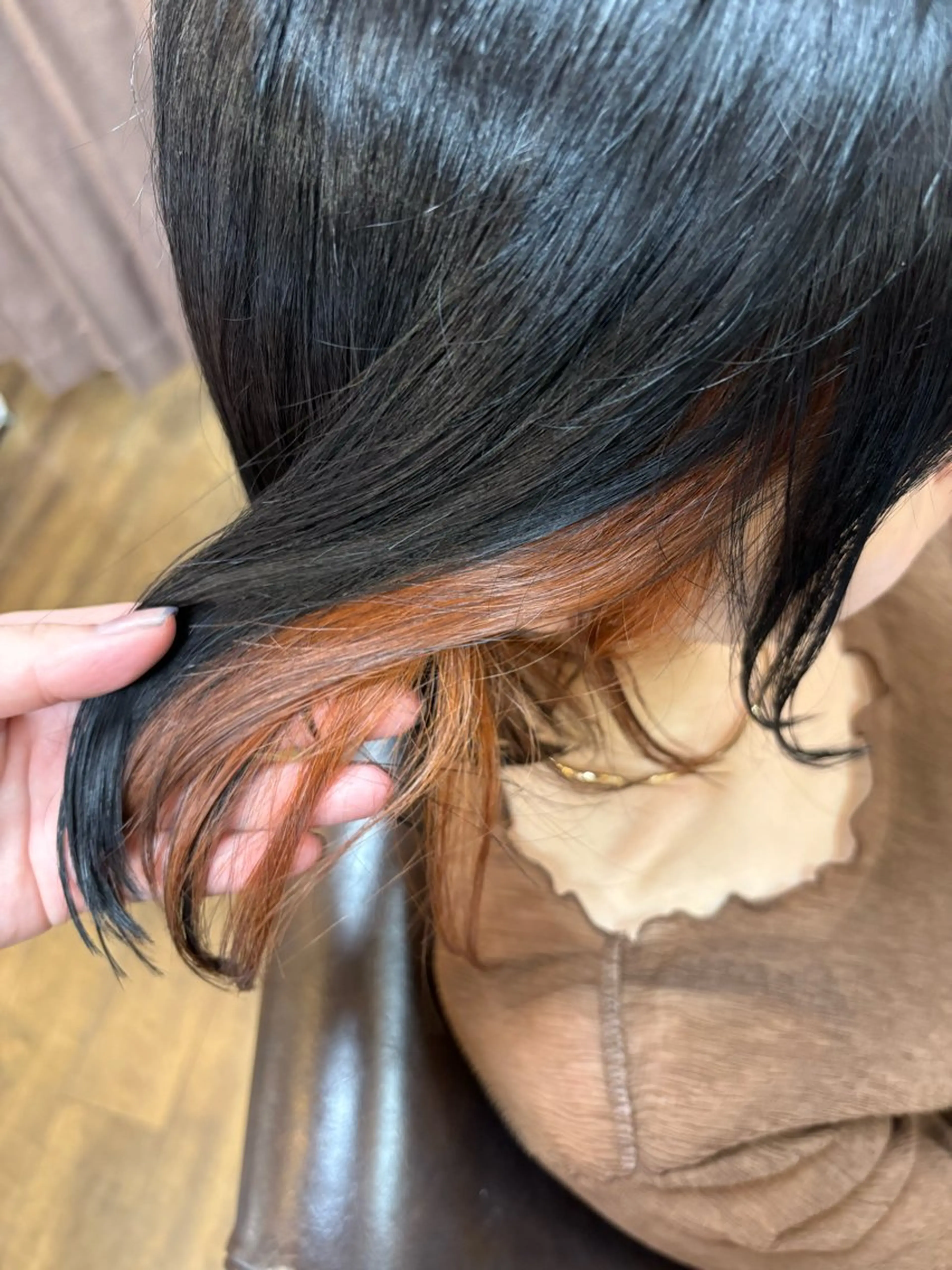 カラー インナーカラー 三宅　デザインカラー 透明感カラー✨のヘアスタイル