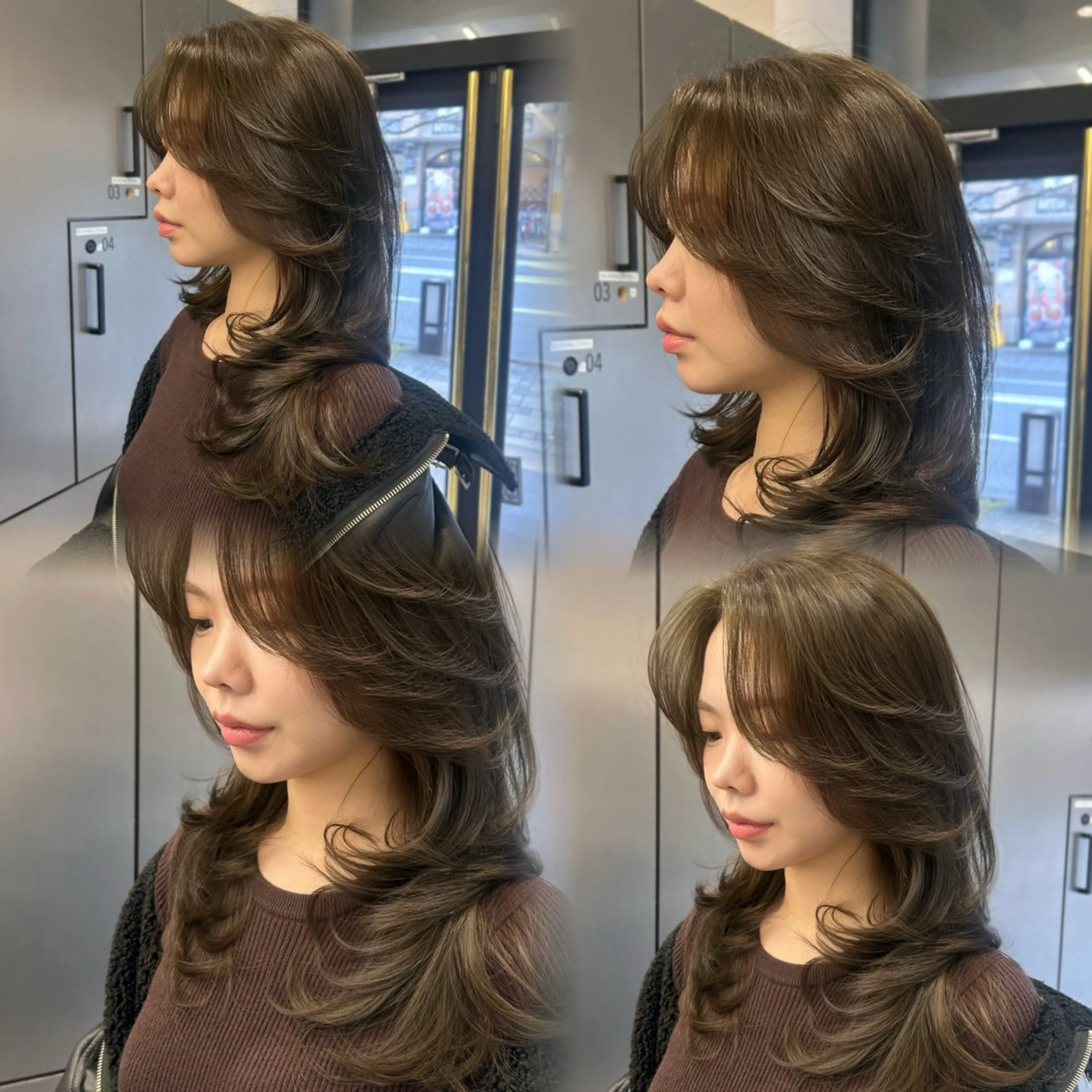 ロング レイヤーカット カット ヘアカラー トリートメント 大人レイヤー/艶美髪 🇺🇸TOMONAのヘアスタイル