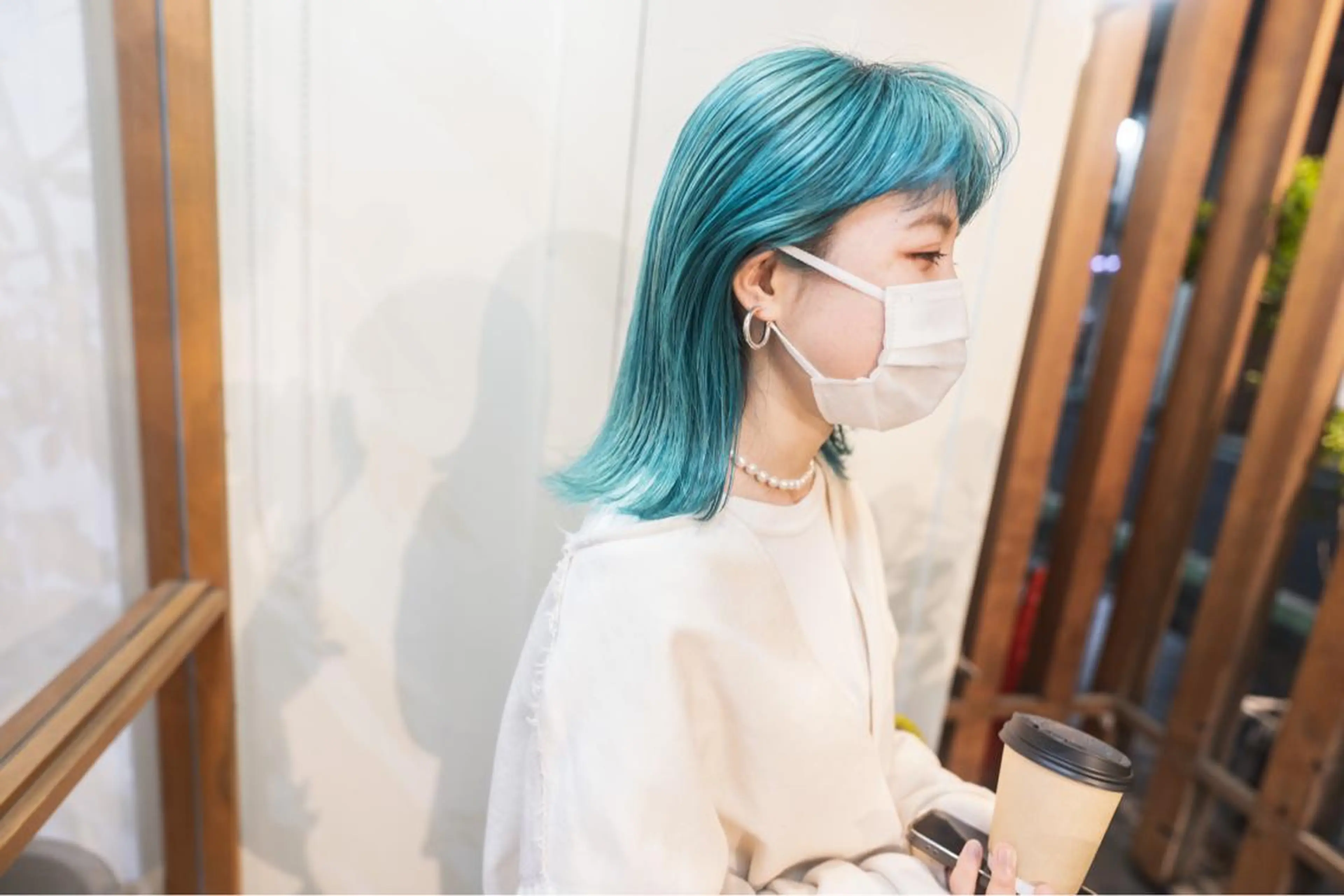 ミディアム カラー カット ヘアカラー Genta @gegege75のヘアスタイル