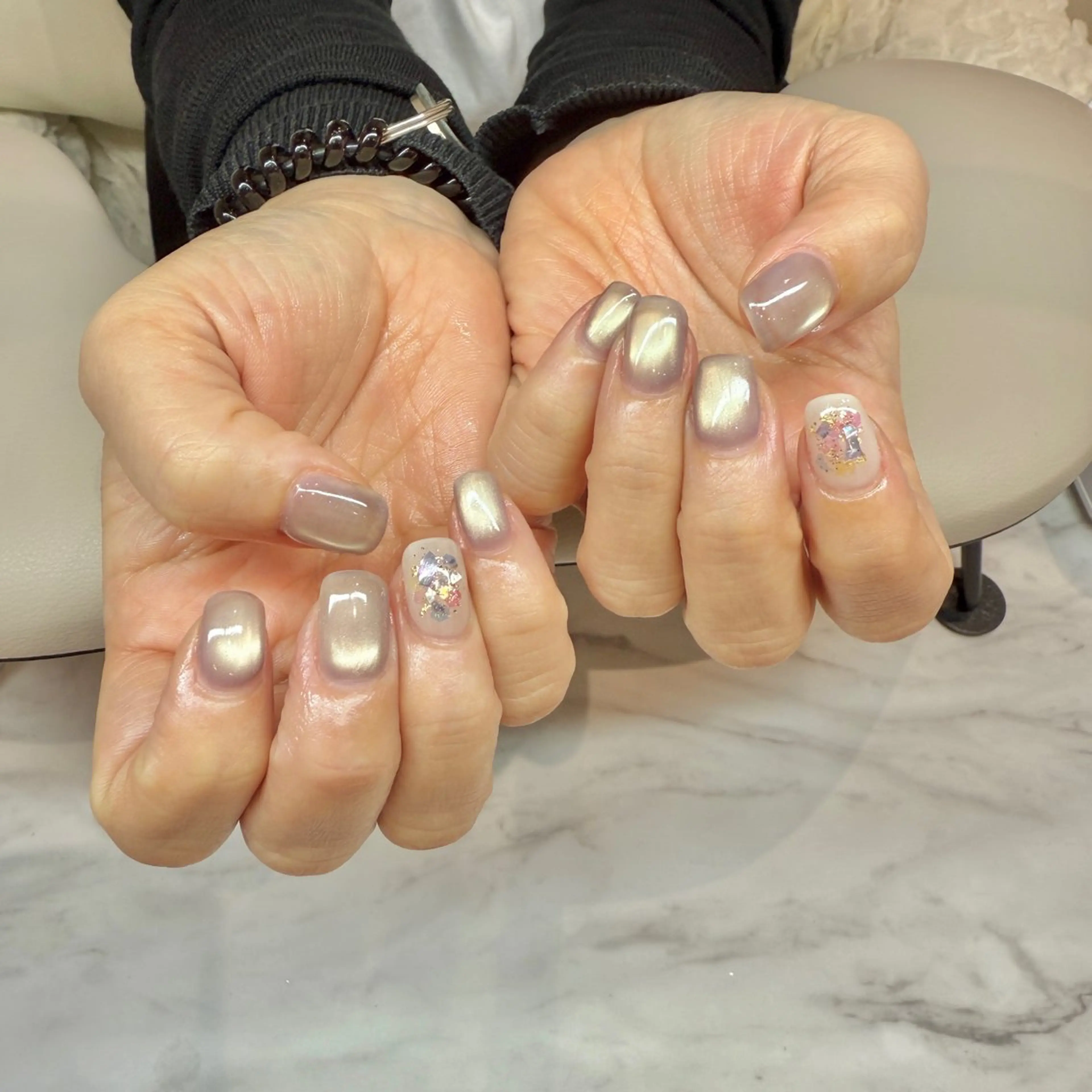 ネイル Petit Chouchou所属・プティットシュシュ れいなのネイルデザイン