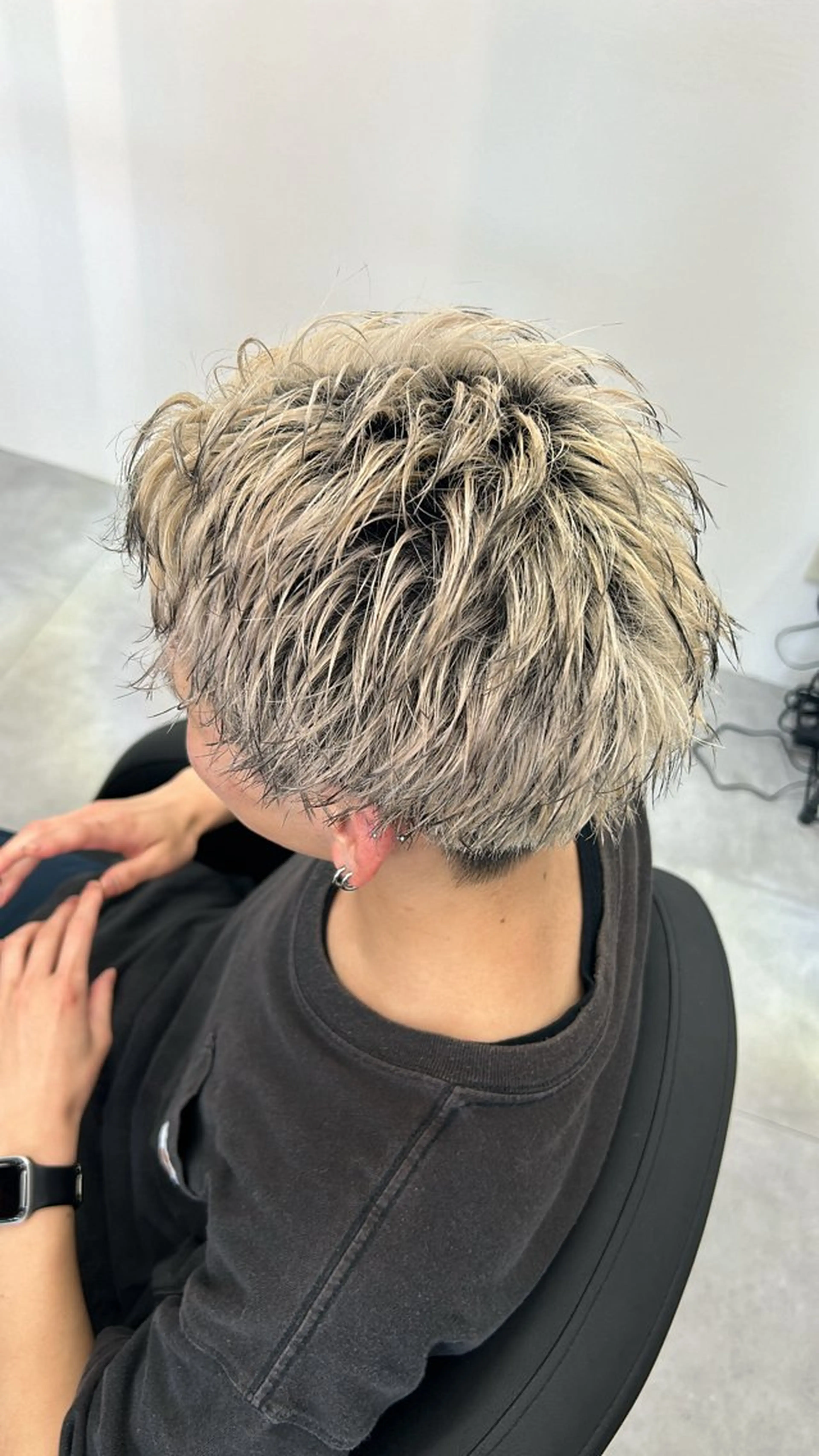 メンズ 善財 康葵のヘアスタイル