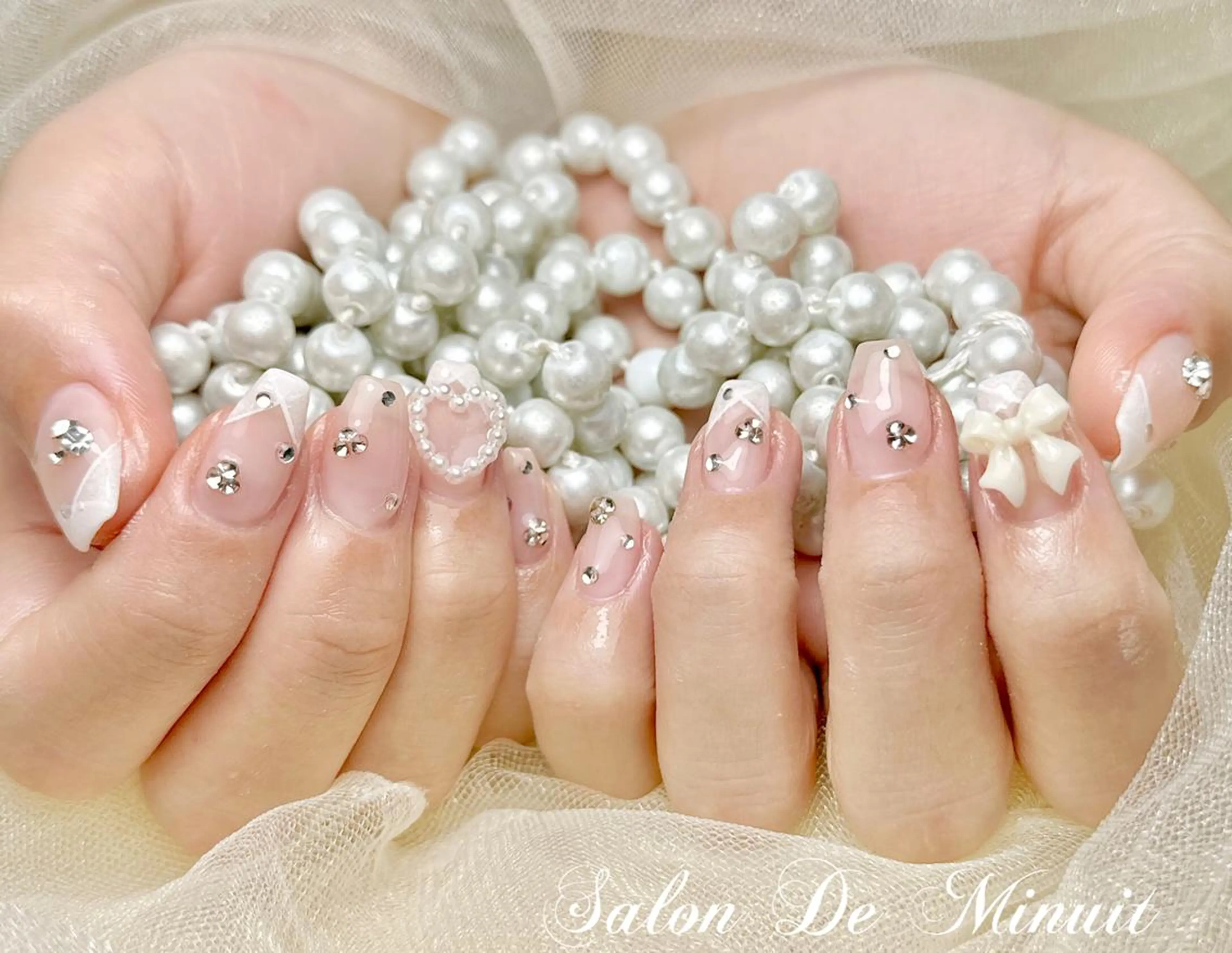 ネイル ハンドネイル ハンドケア Momo 🤍のネイルデザイン