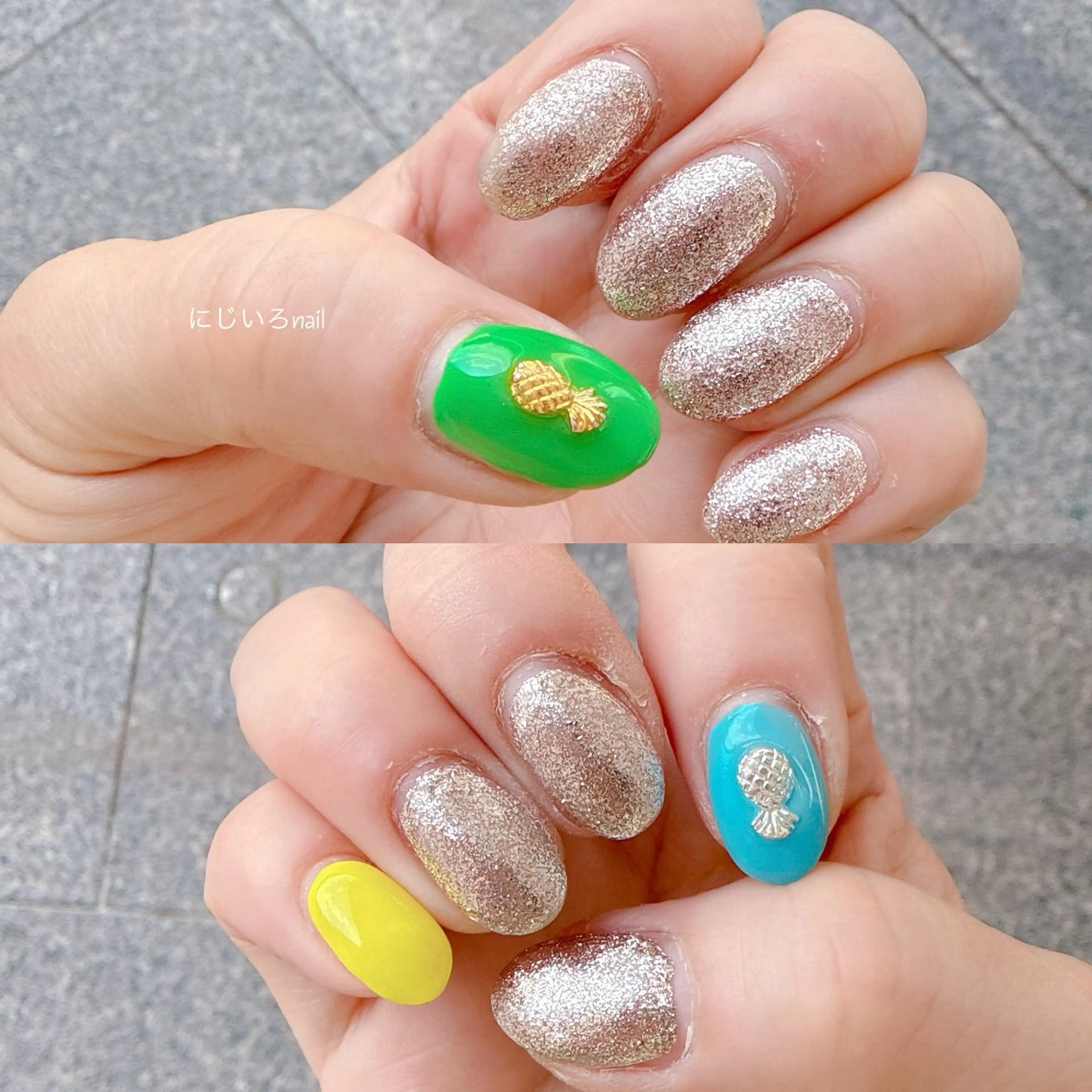 ネイル にじいろ nailのネイルデザイン