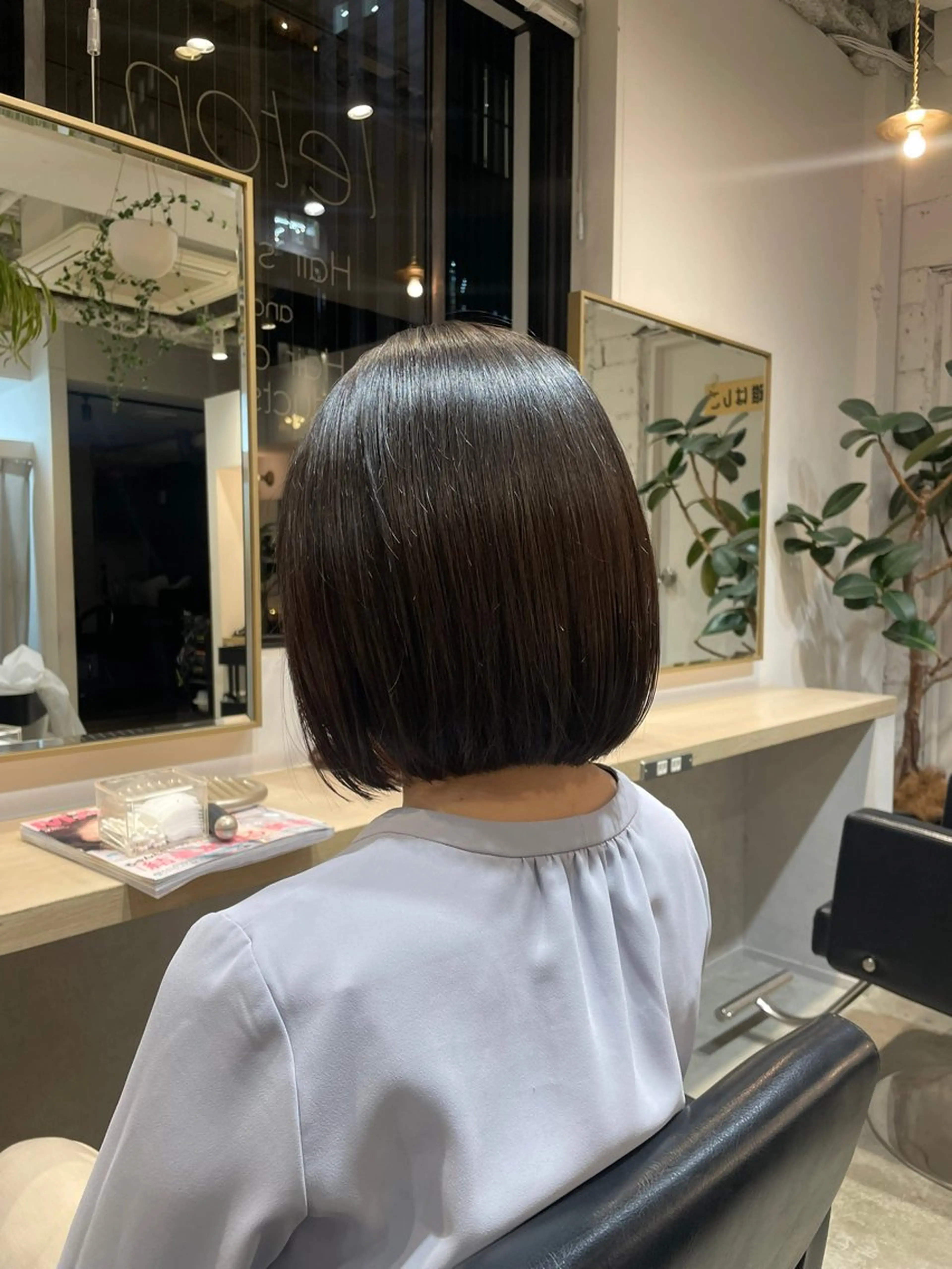 ショート レイヤー♡ 石川優奈のヘアスタイル