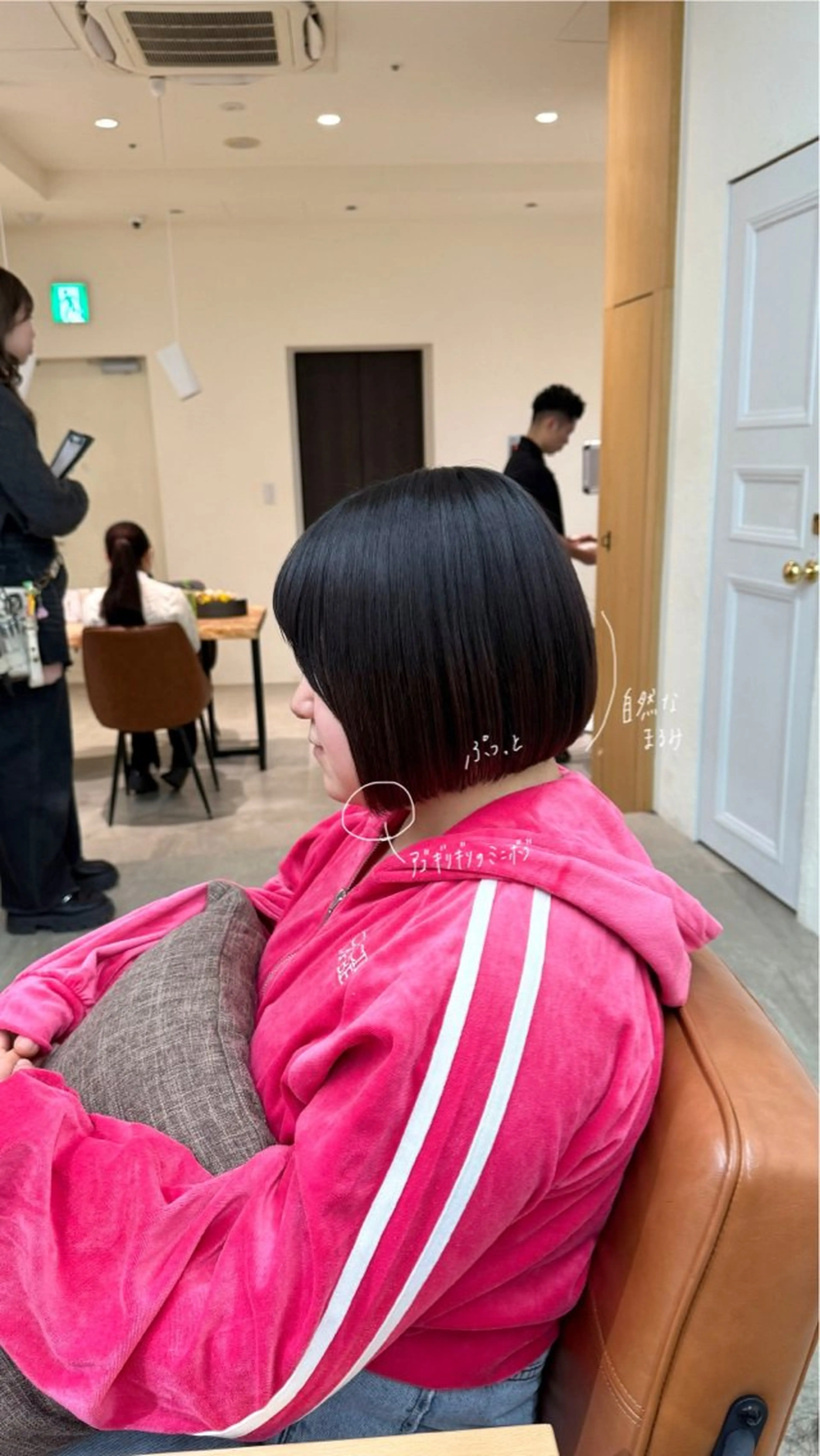 ショート ボブ fitするカット♡ 暖色/ふうか◠‿◠のヘアスタイル