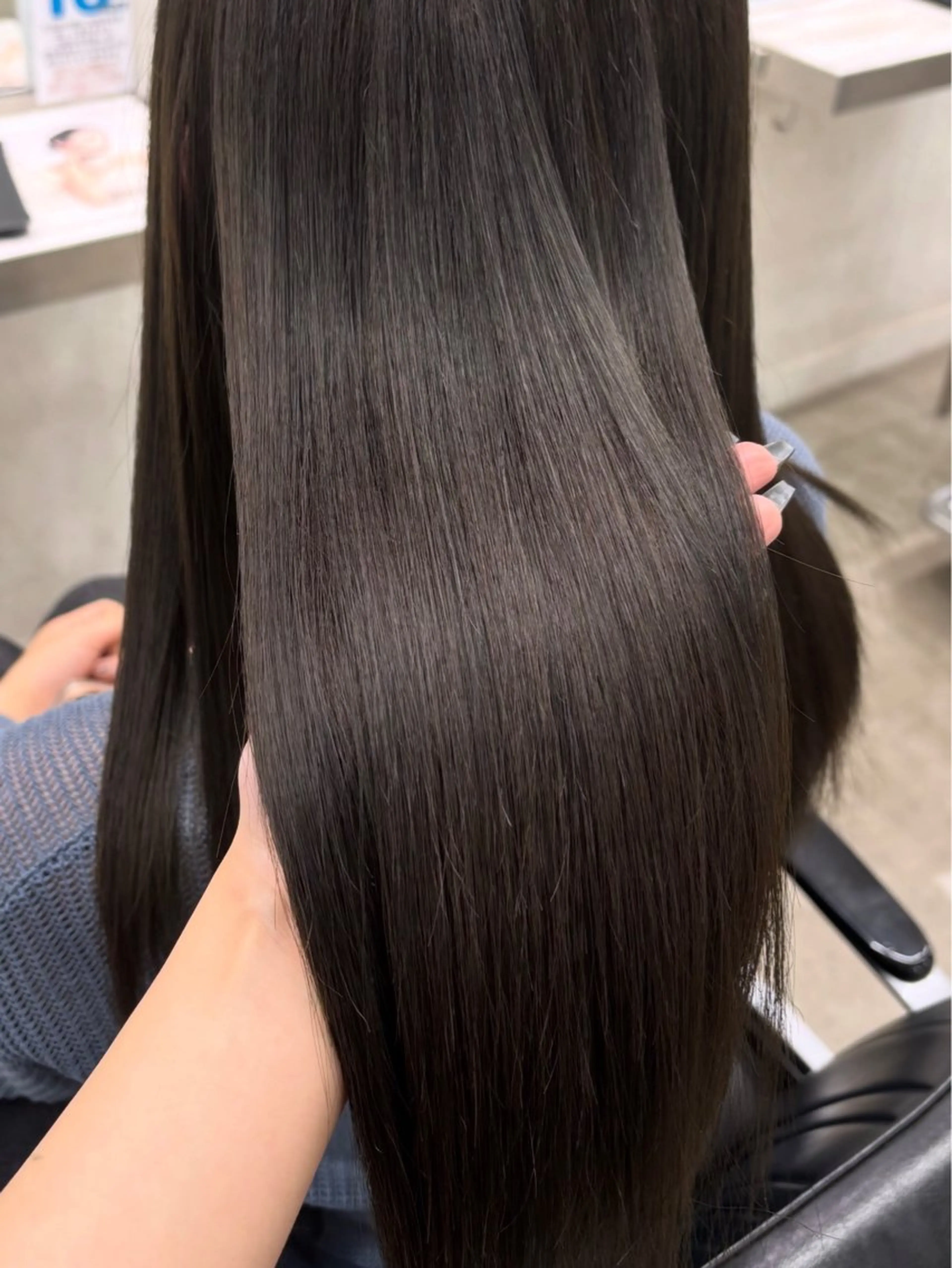 ロング カラー ヘアカラー 韓国ヘア🇰🇷 HINAのマツエク・マツパデザイン