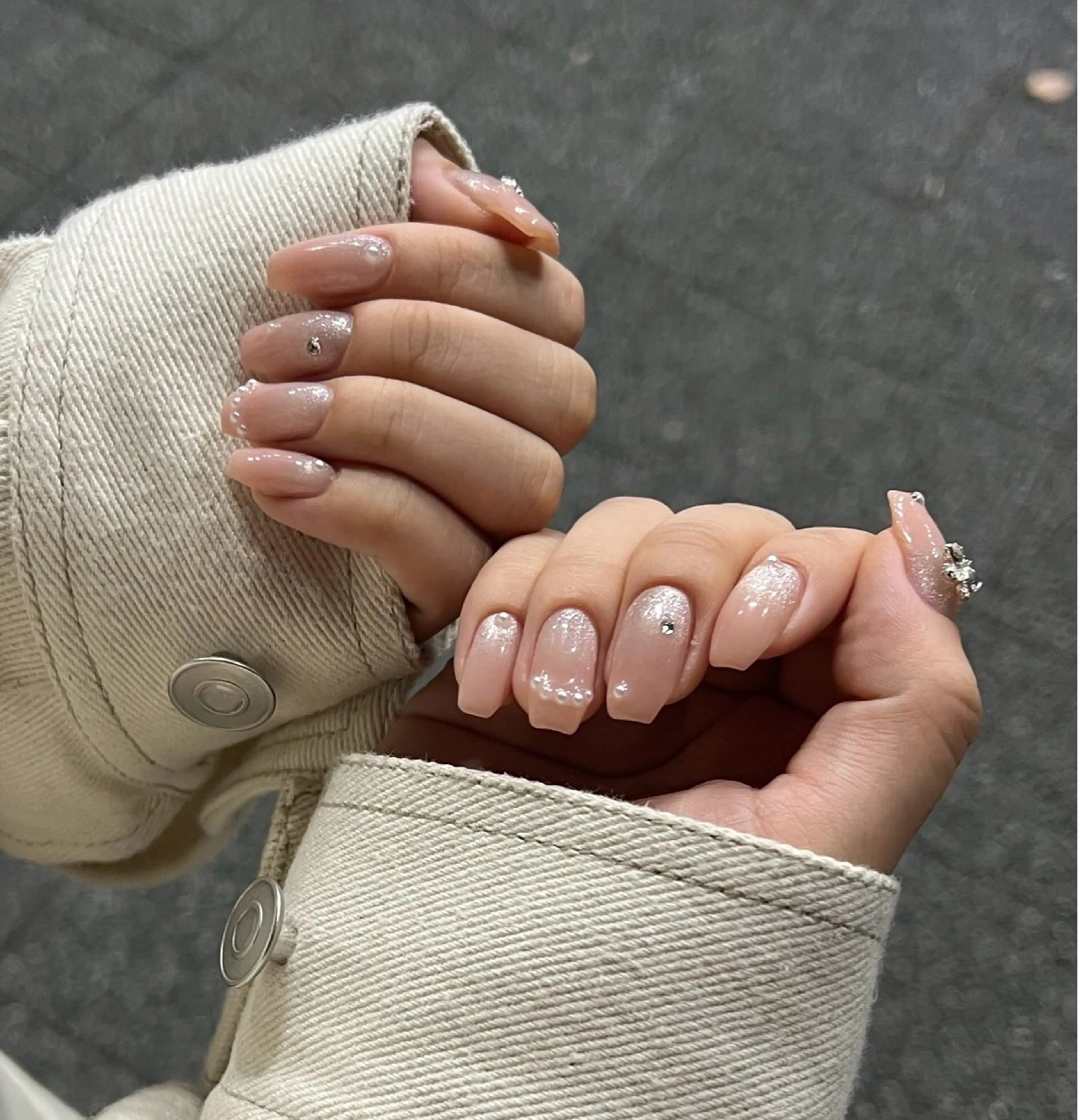 ネイル ハンドネイル ハンドケア 🎀Pink ピンク🎀のネイルデザイン