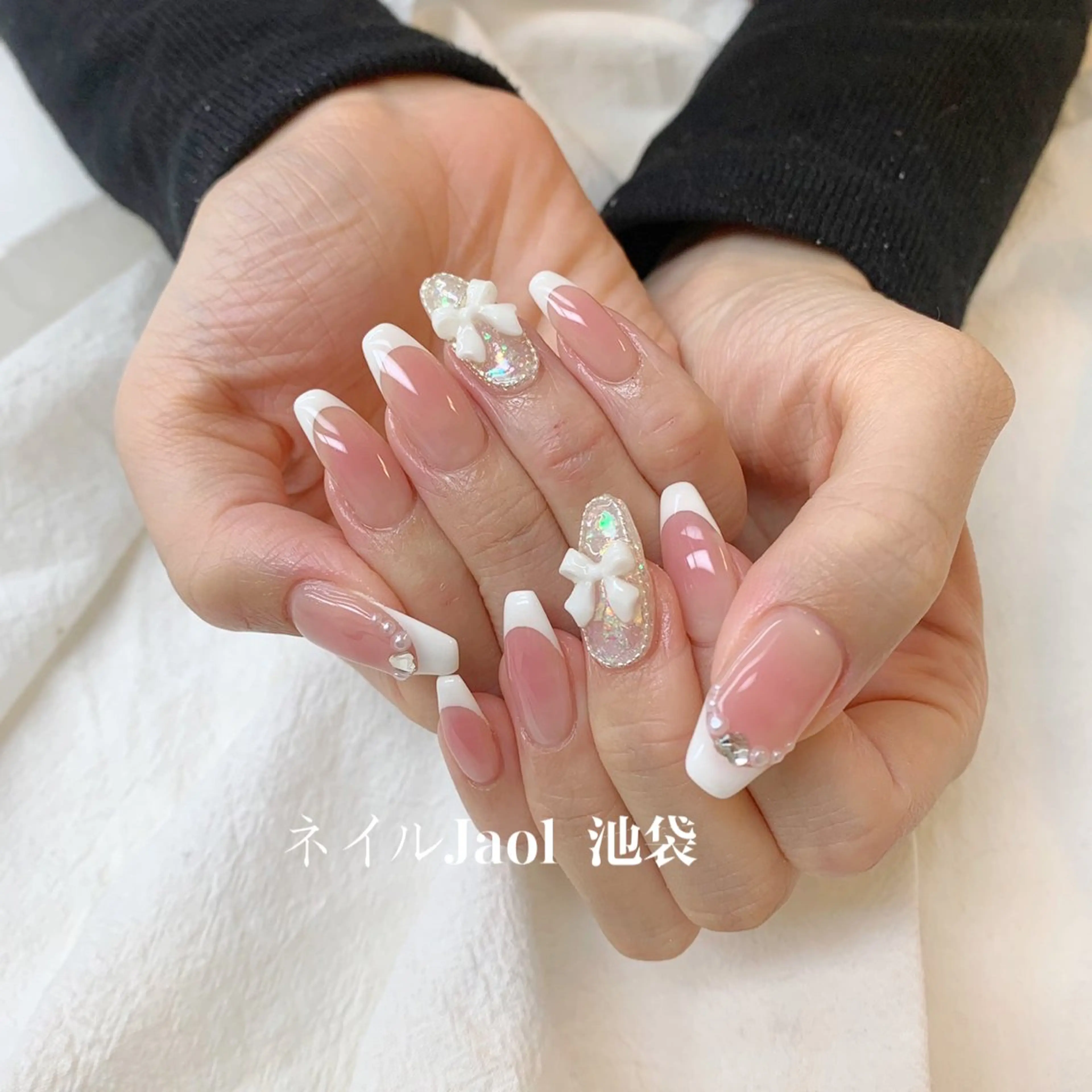 セミロング ハンドネイル nail jaol池袋店所属・ネイルJaol 池袋のネイルデザイン