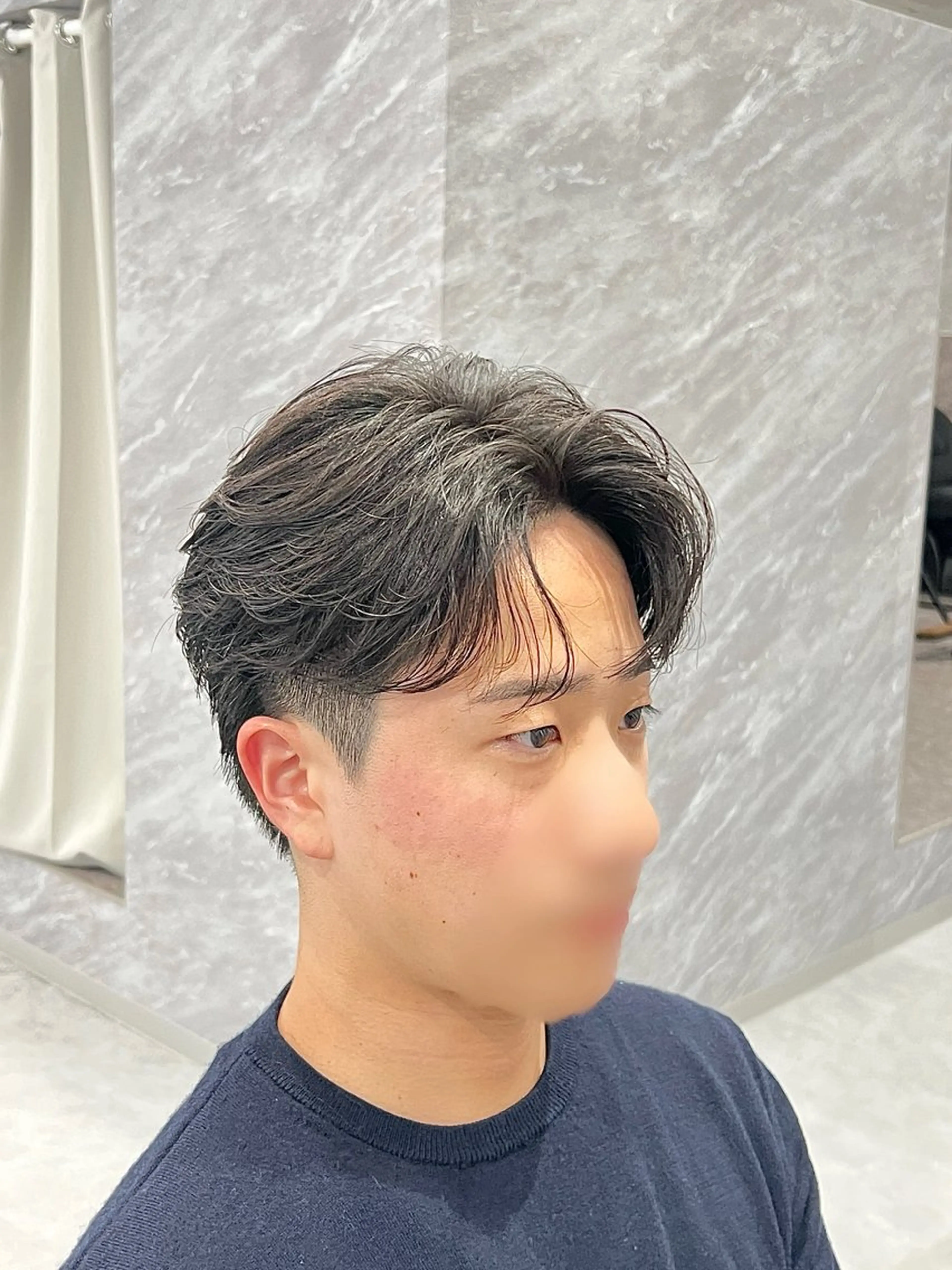 メンズ メンズパーマ カット パーマ ulus kobe所属・ulus kobe 藤枝大地のヘアスタイル