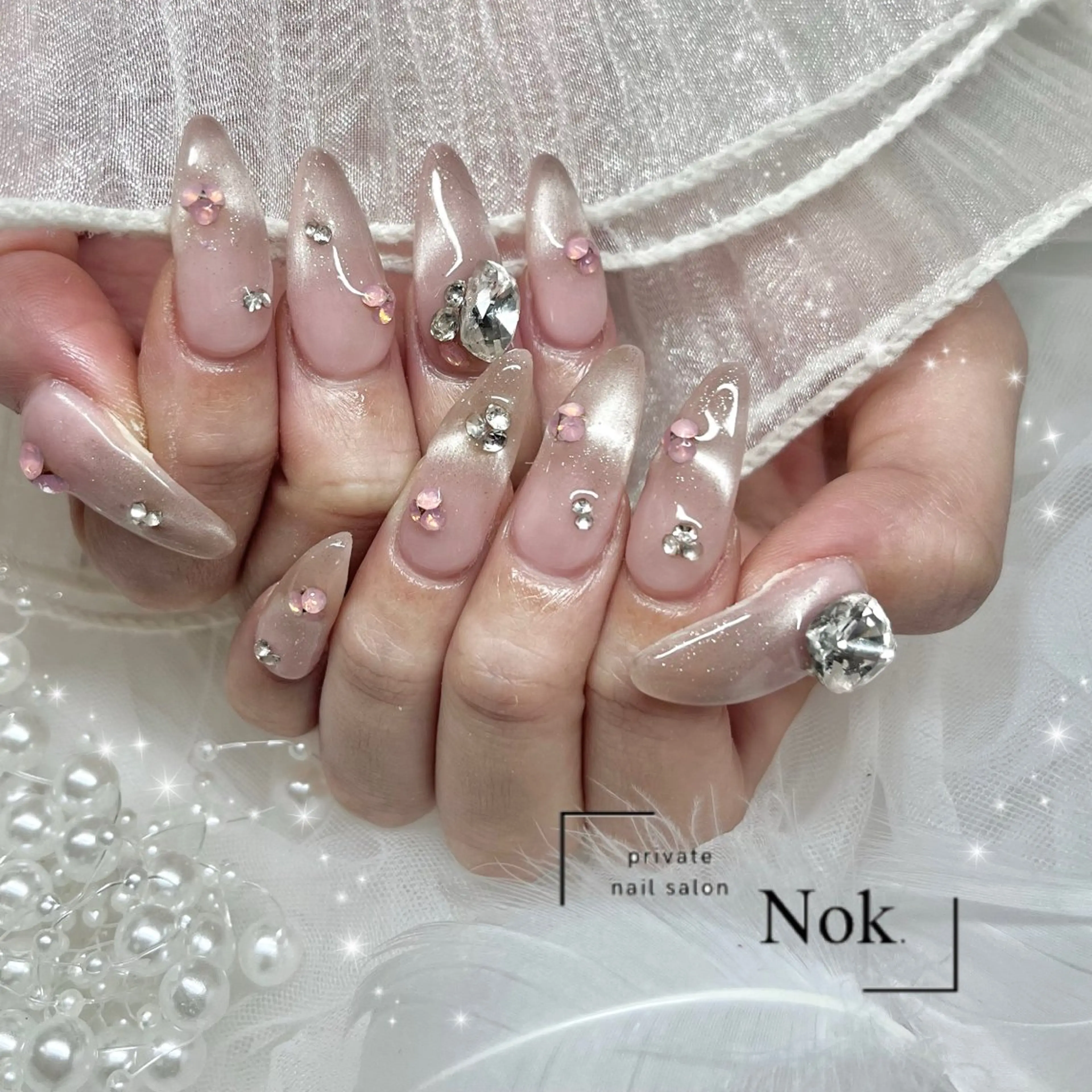 ネイル ハンドネイル 池袋痛ネイル Nok. 渡辺のネイルデザイン