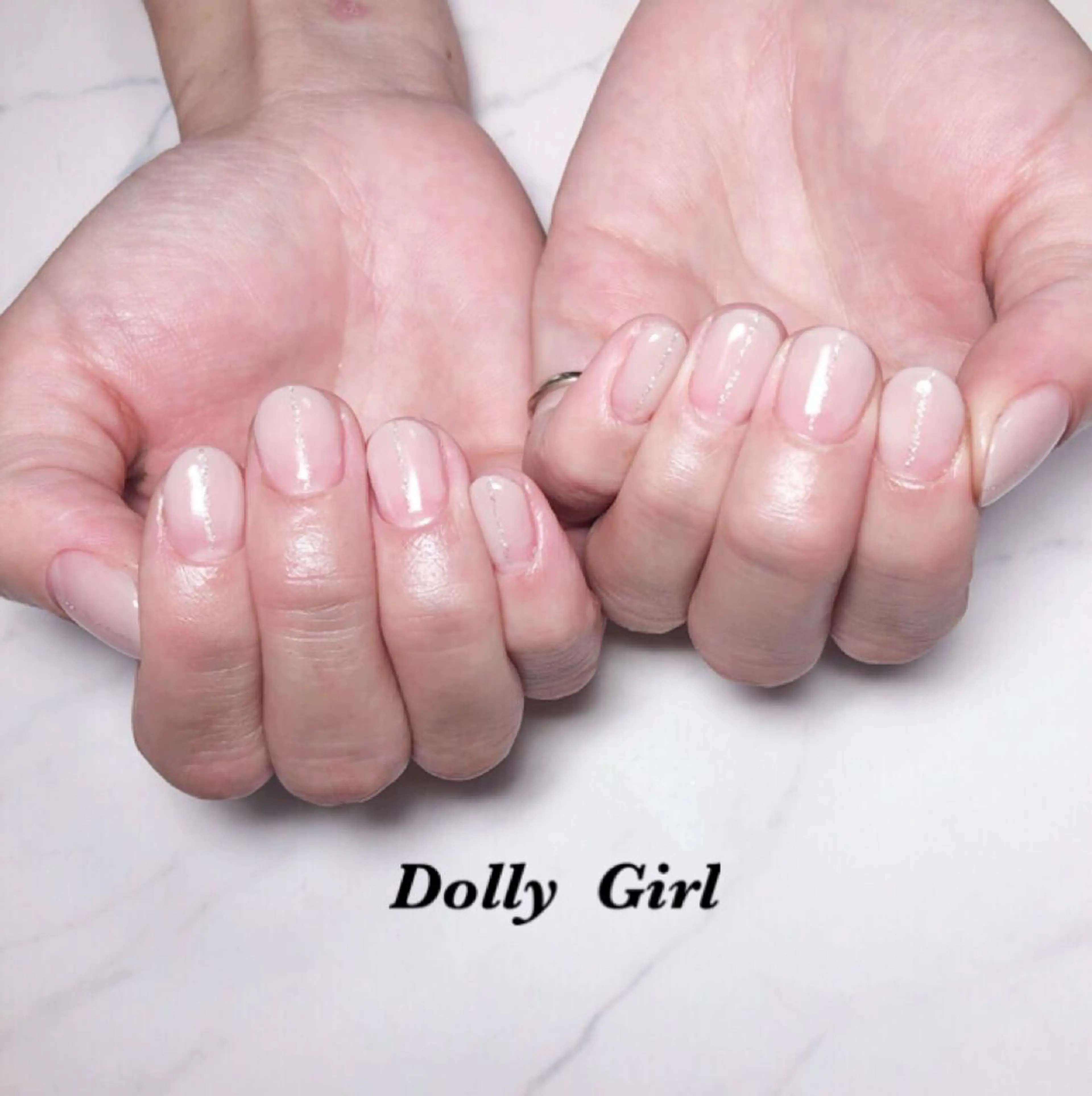 ネイル ラメ(グリッター) DollyGirl KYOKOのネイルデザイン