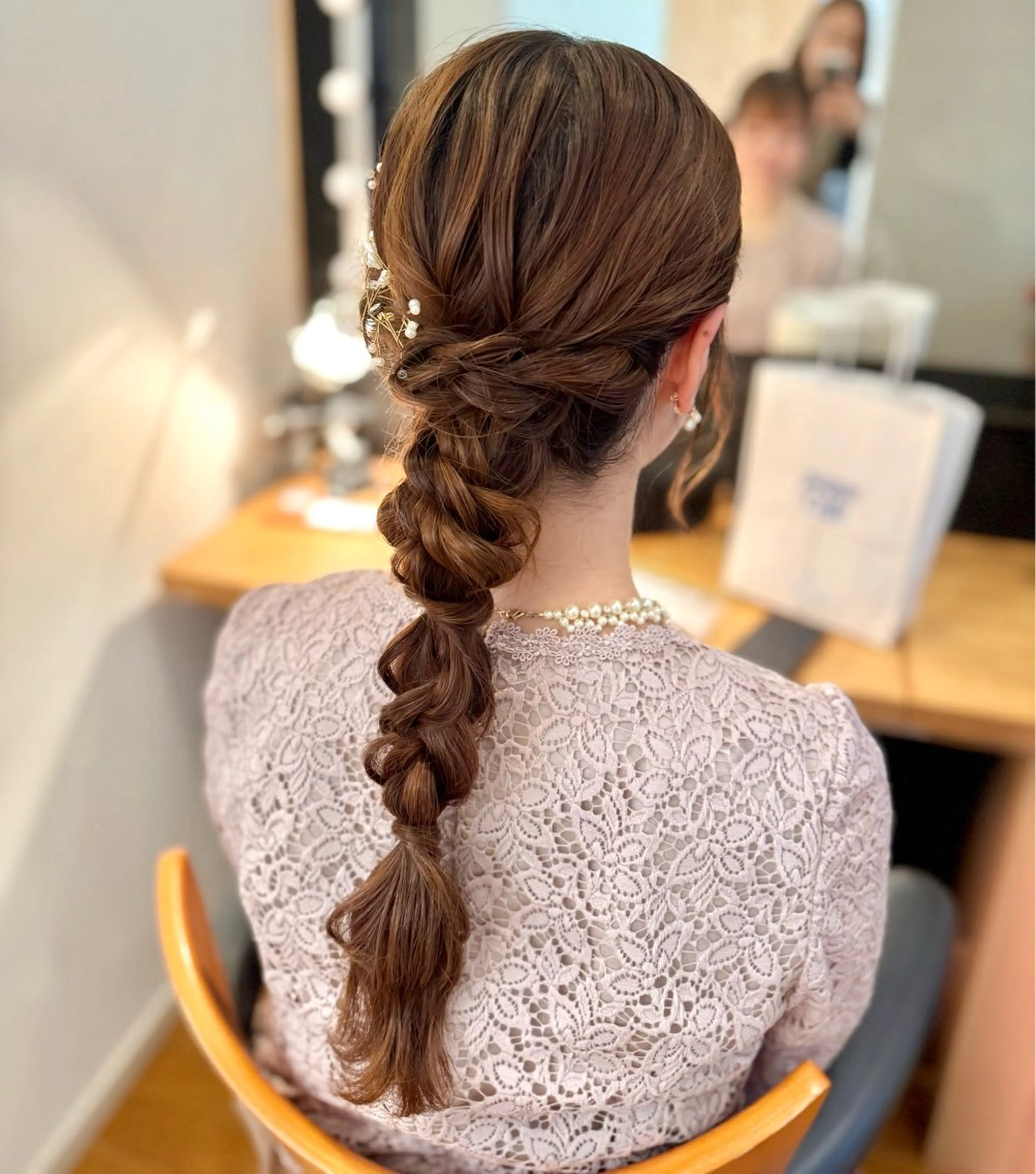 ロング 札幌円山ヘアメイク/ バーガスのヘアスタイル