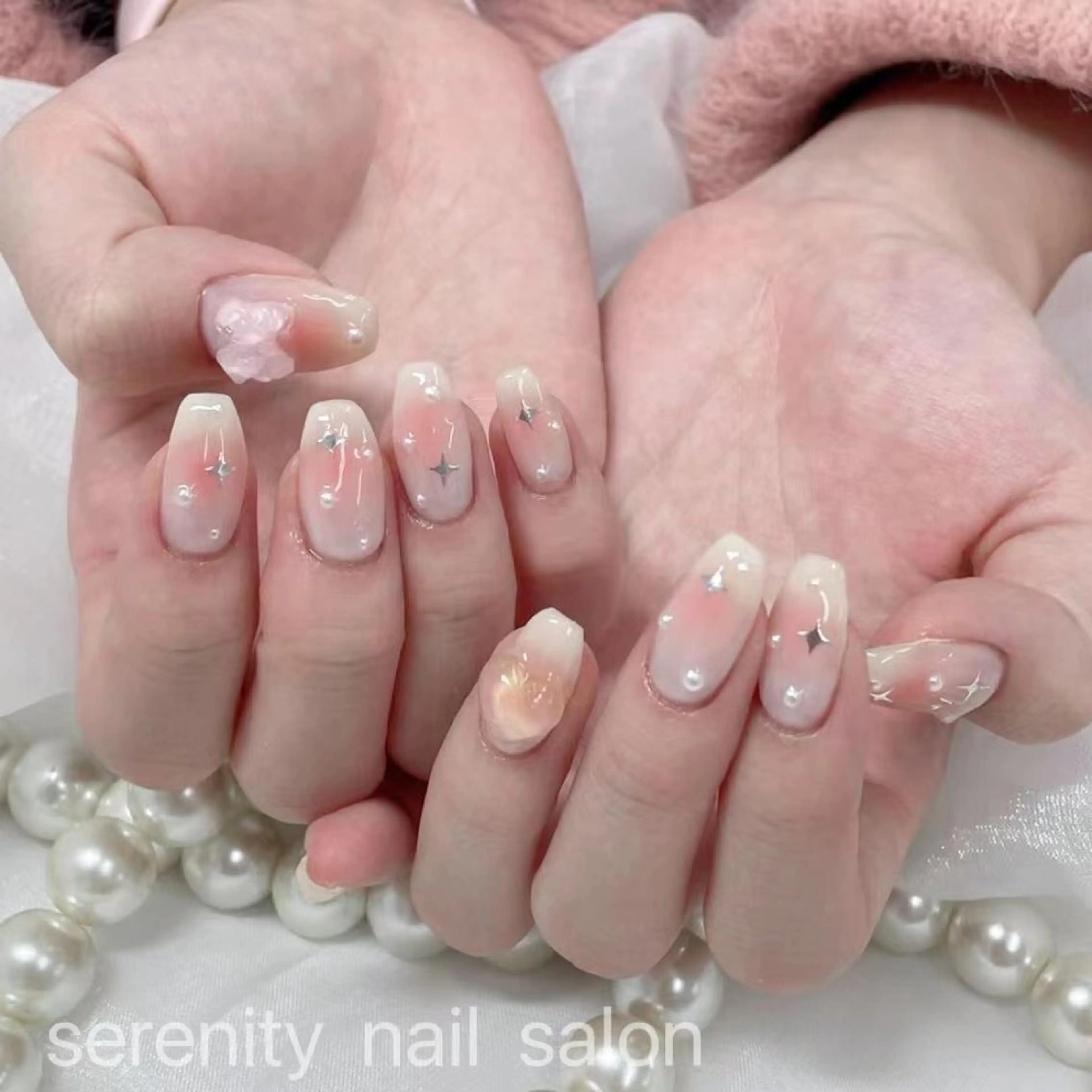 ネイル ハンドネイル ハンドケア ✨Serenity Nail salonのネイルデザイン