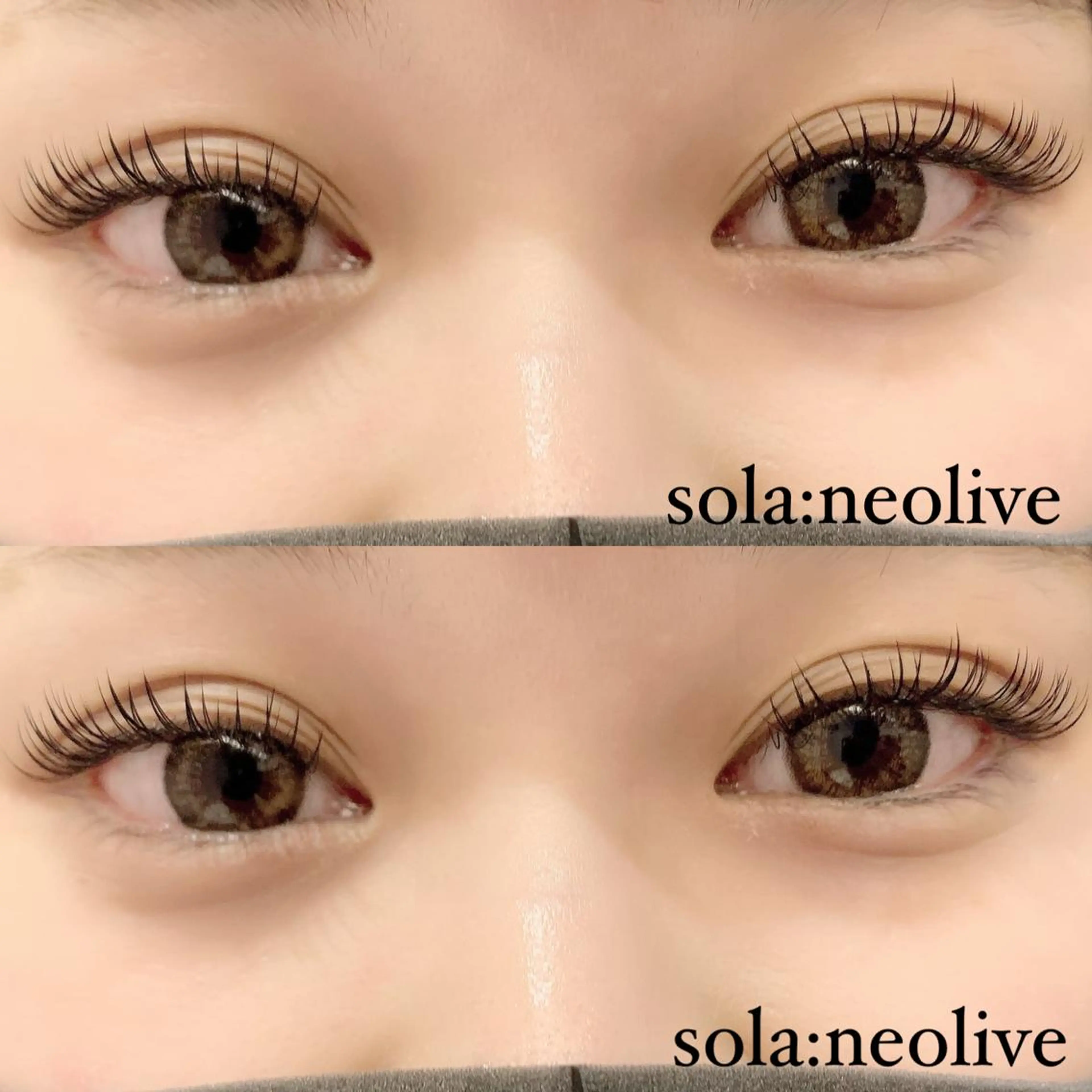 マツエク・マツパ sola: neolive山崎のマツエク・マツパデザイン