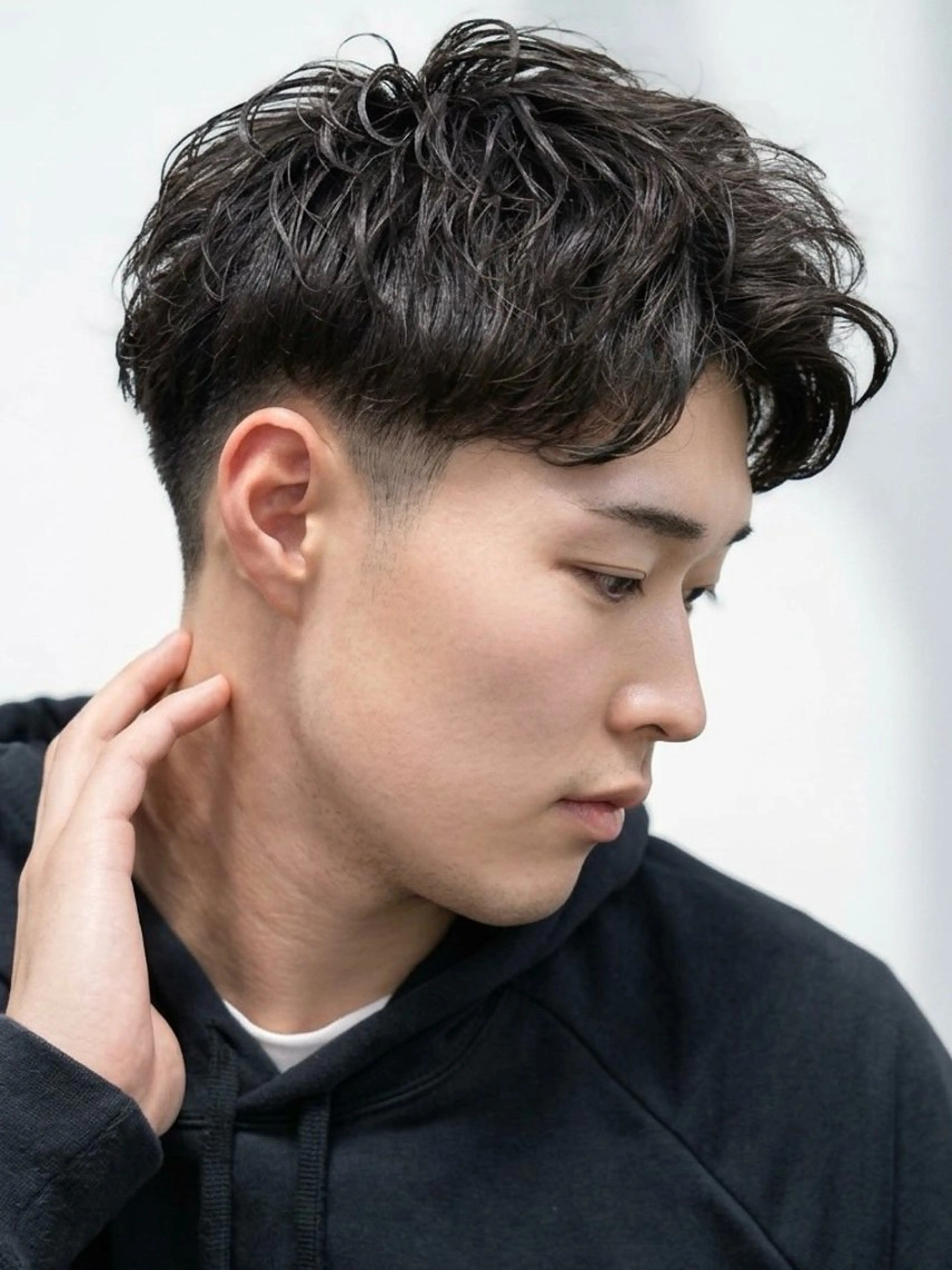 ショート パーマ メンズ ヒロ銀座 広島本店のヘアスタイル