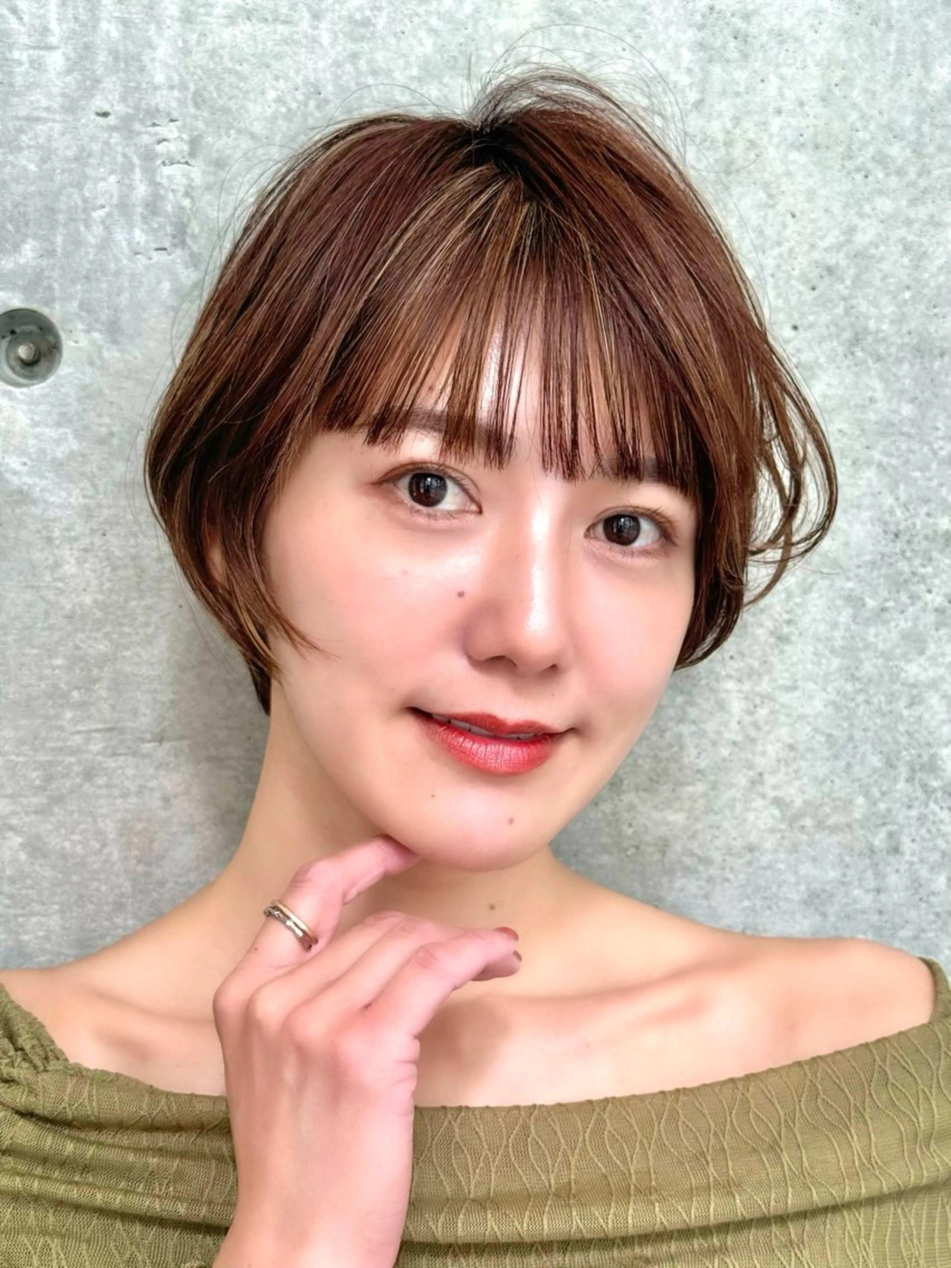 ショート 大人美人ショート 杉浦主馬のヘアスタイル