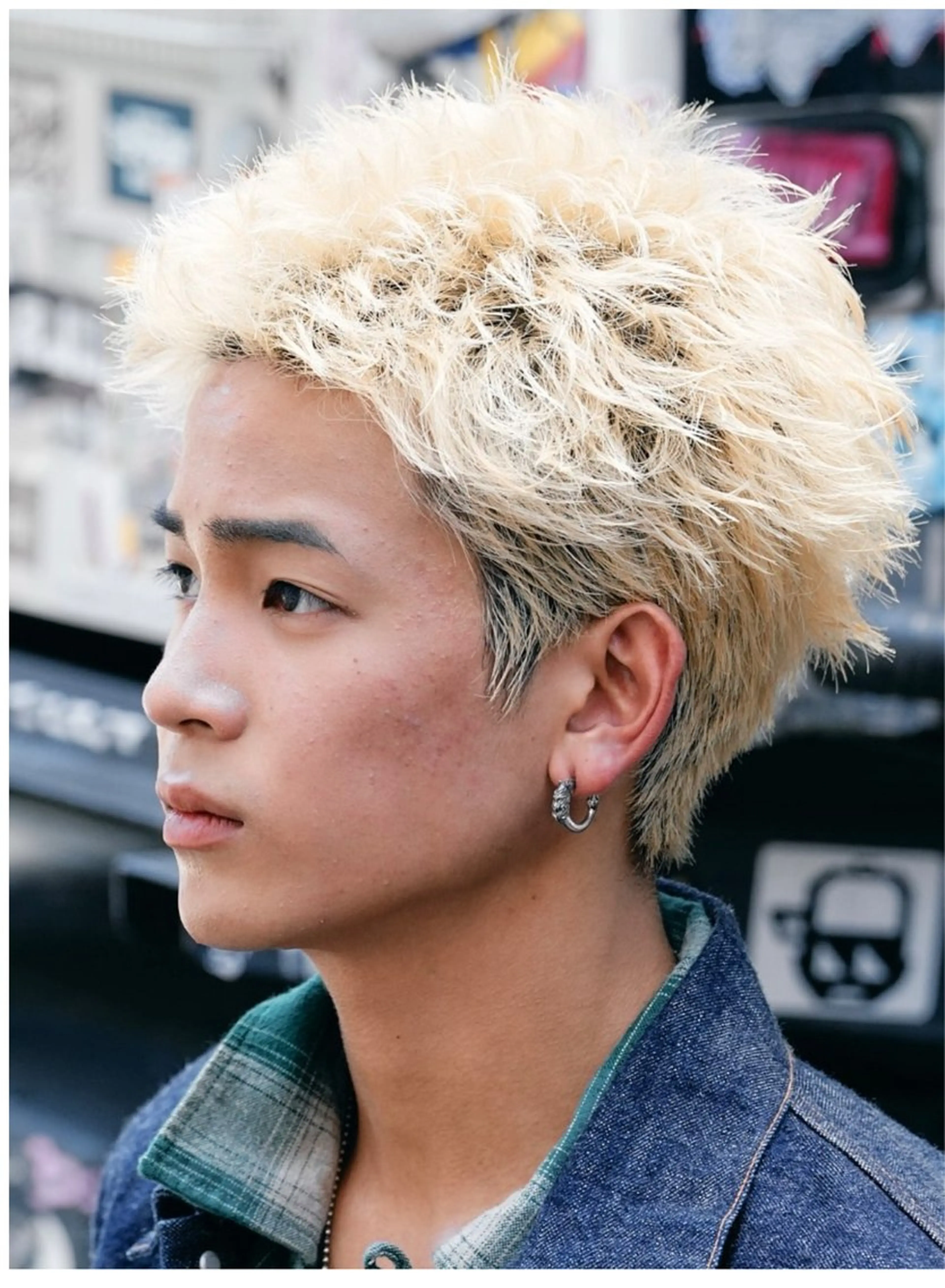 ショート パーマ 丸山 大輝のヘアスタイル
