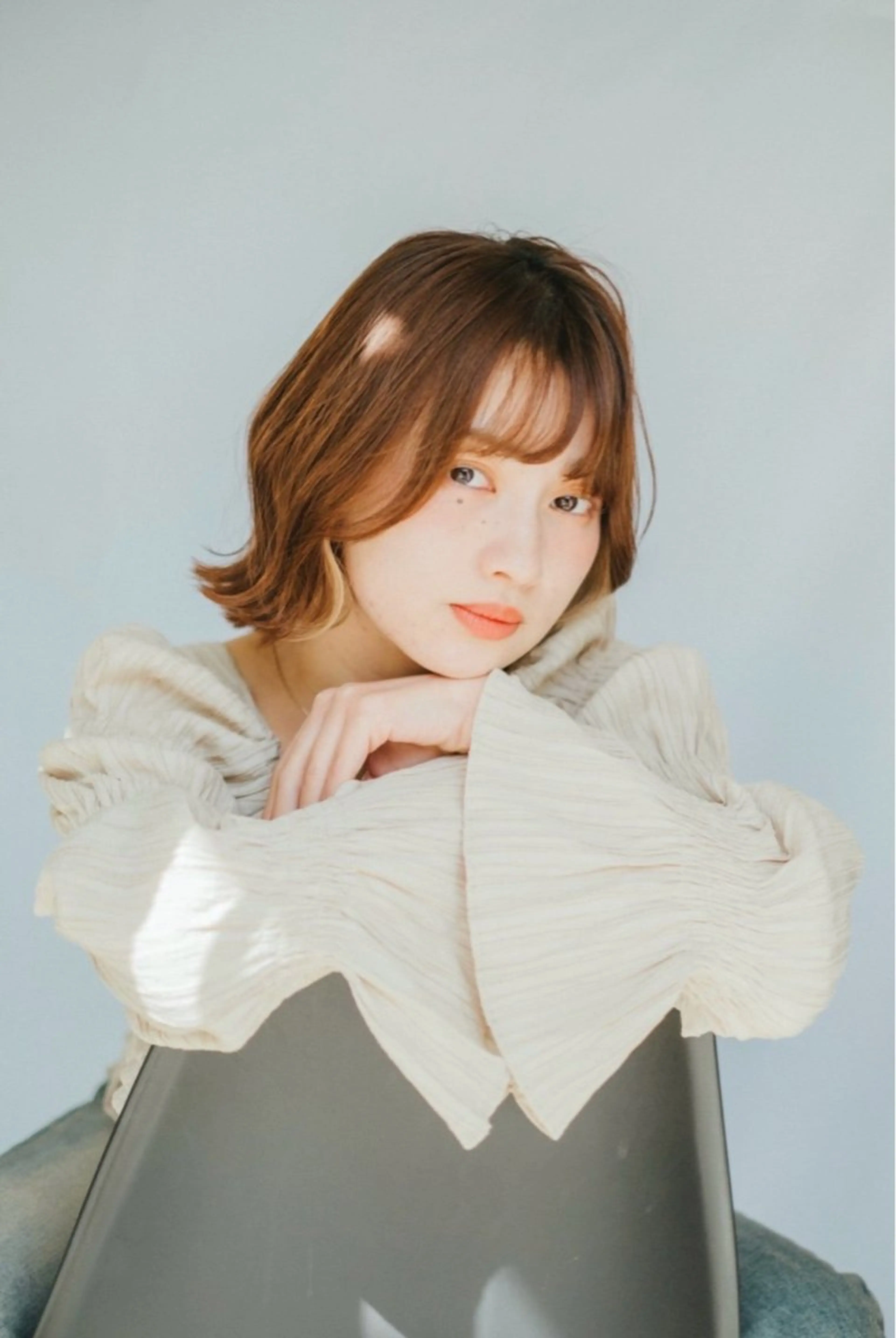 ショート カラー 近藤 若菜のヘアスタイル