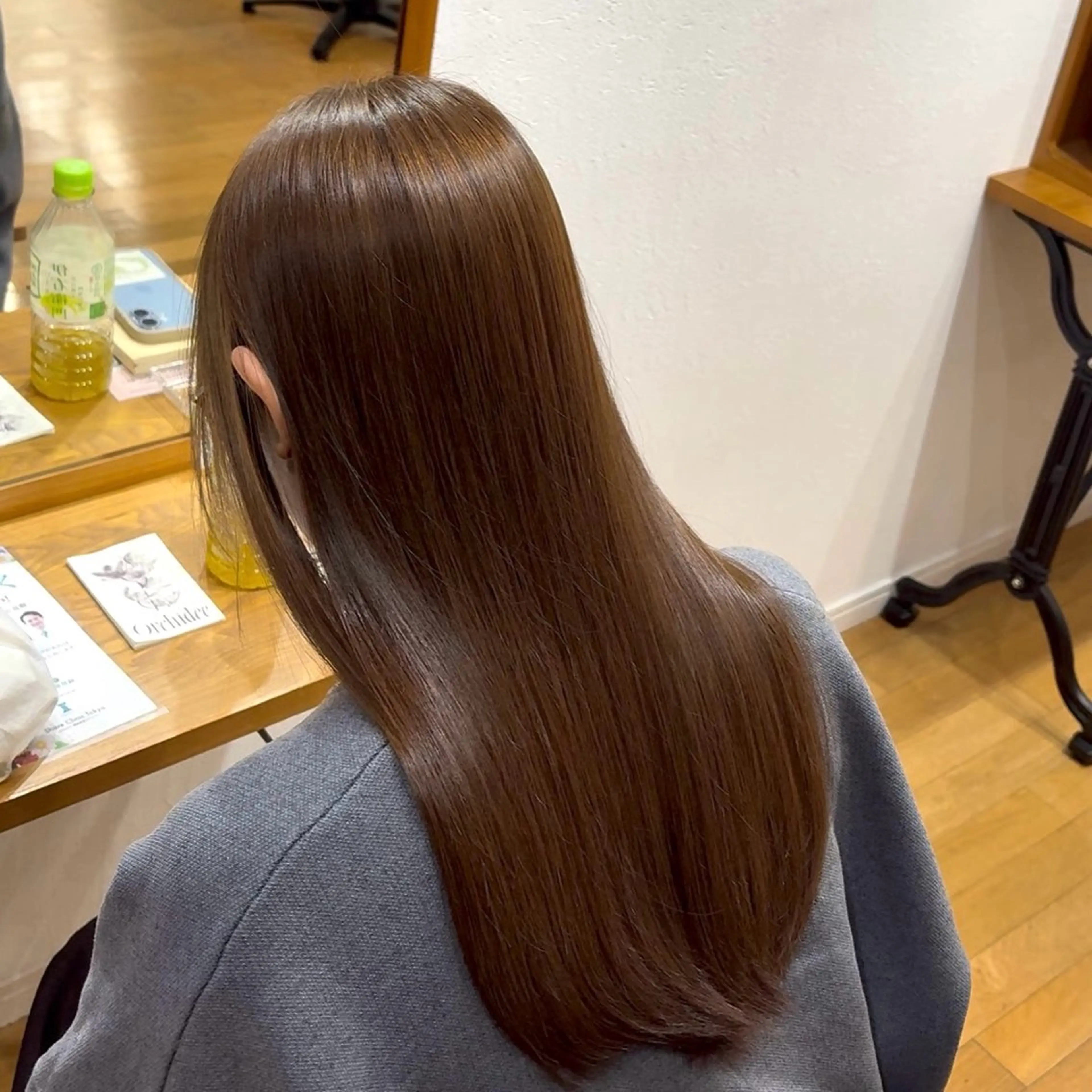 ロング カット 縮毛矯正 トリートメント 3tuba Asumiのヘアスタイル