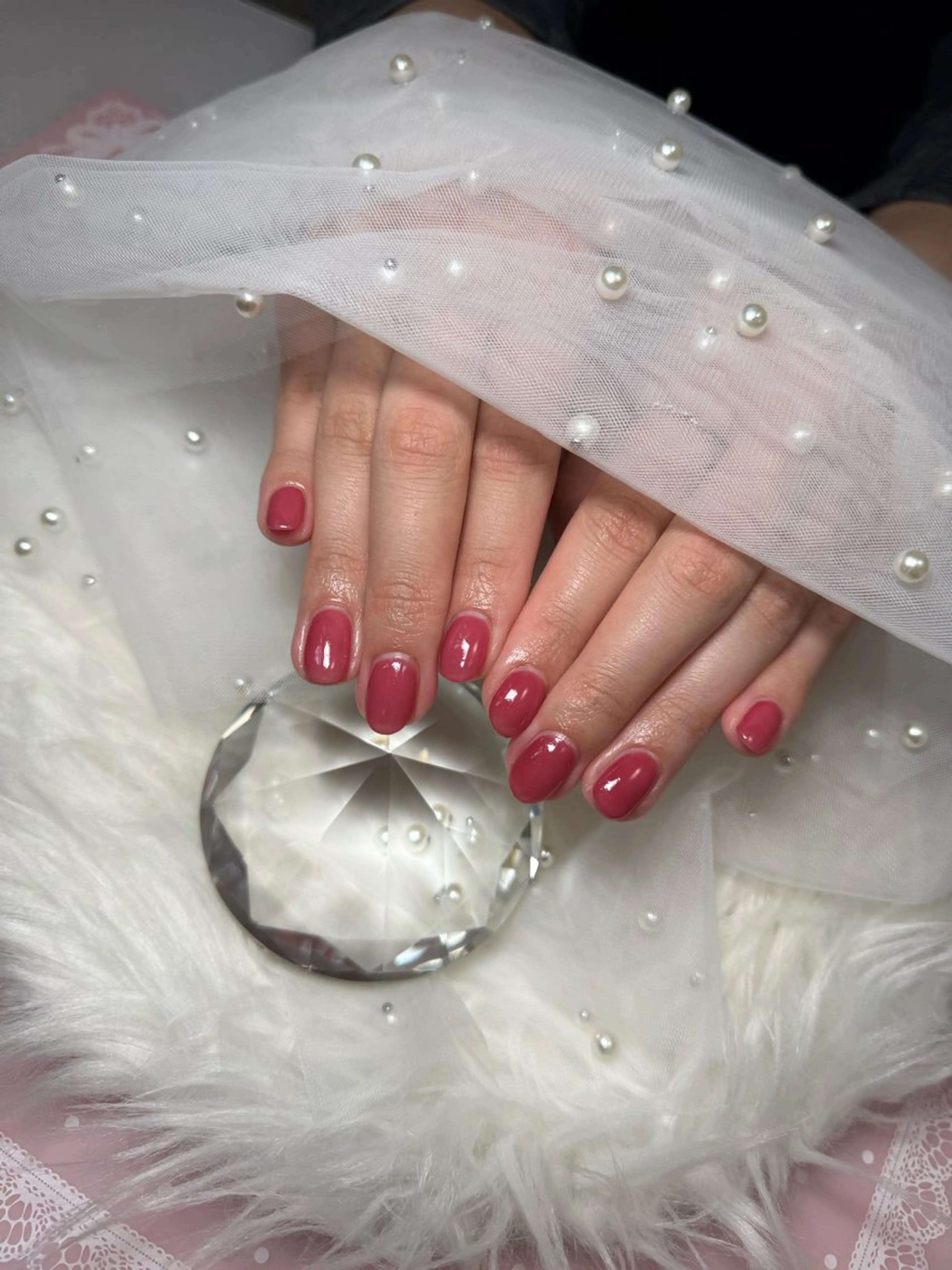 ネイル ワンカラーネイル シンプルネイル nailsalon Refletのネイルデザイン