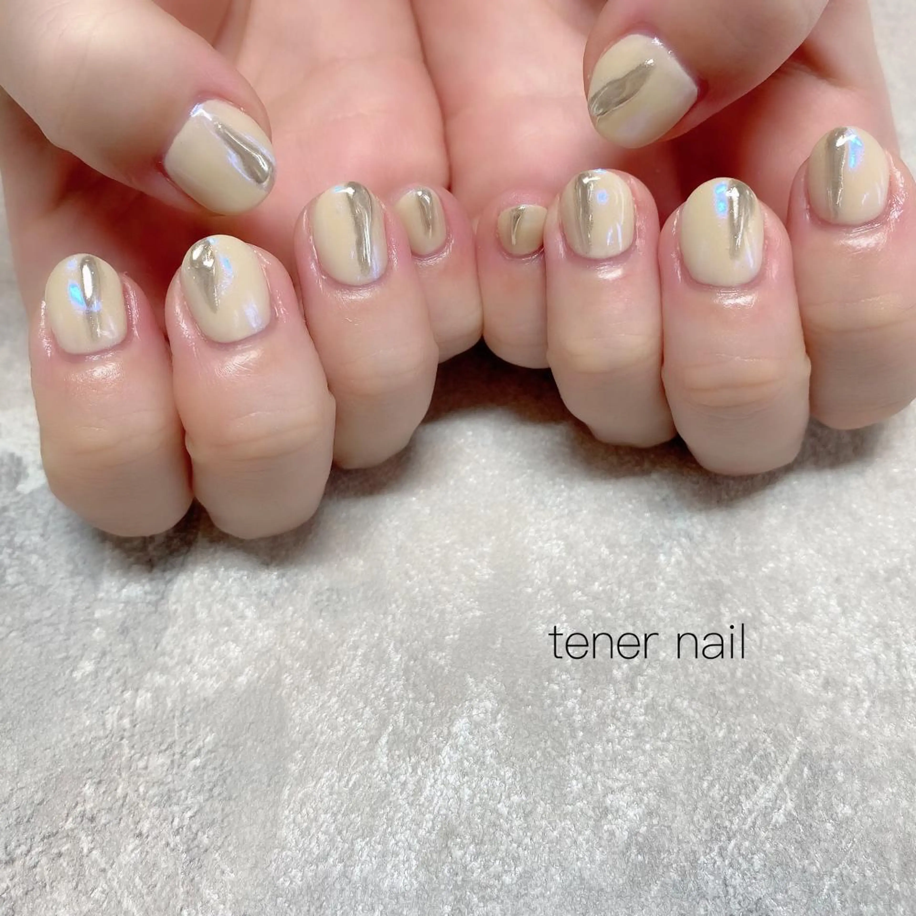 ネイル ミラーネイル テネルネイル tener nailのネイルデザイン