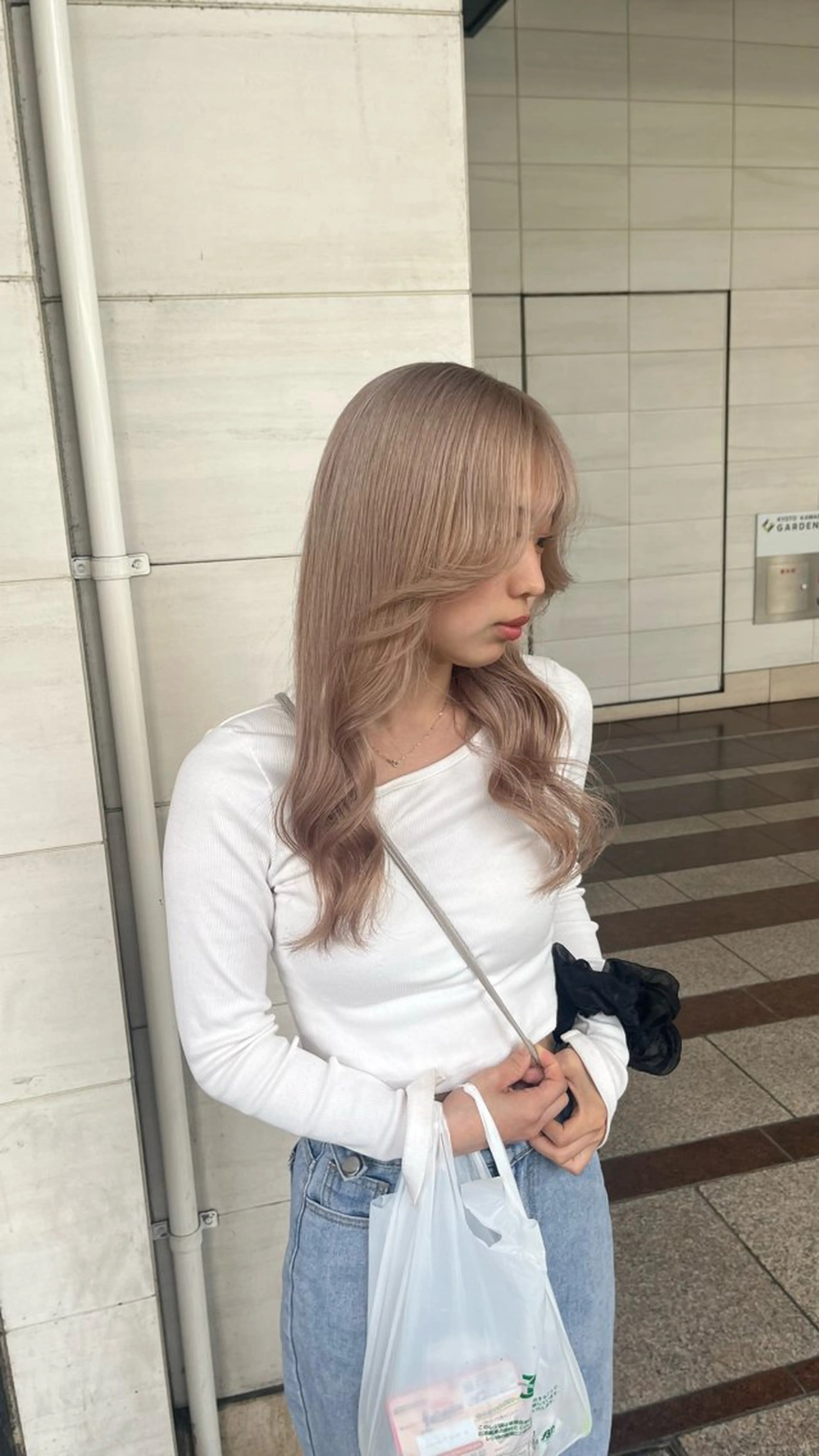 セミロング ヘアカラー トリートメント s.sweet NACHIKAのヘアスタイル