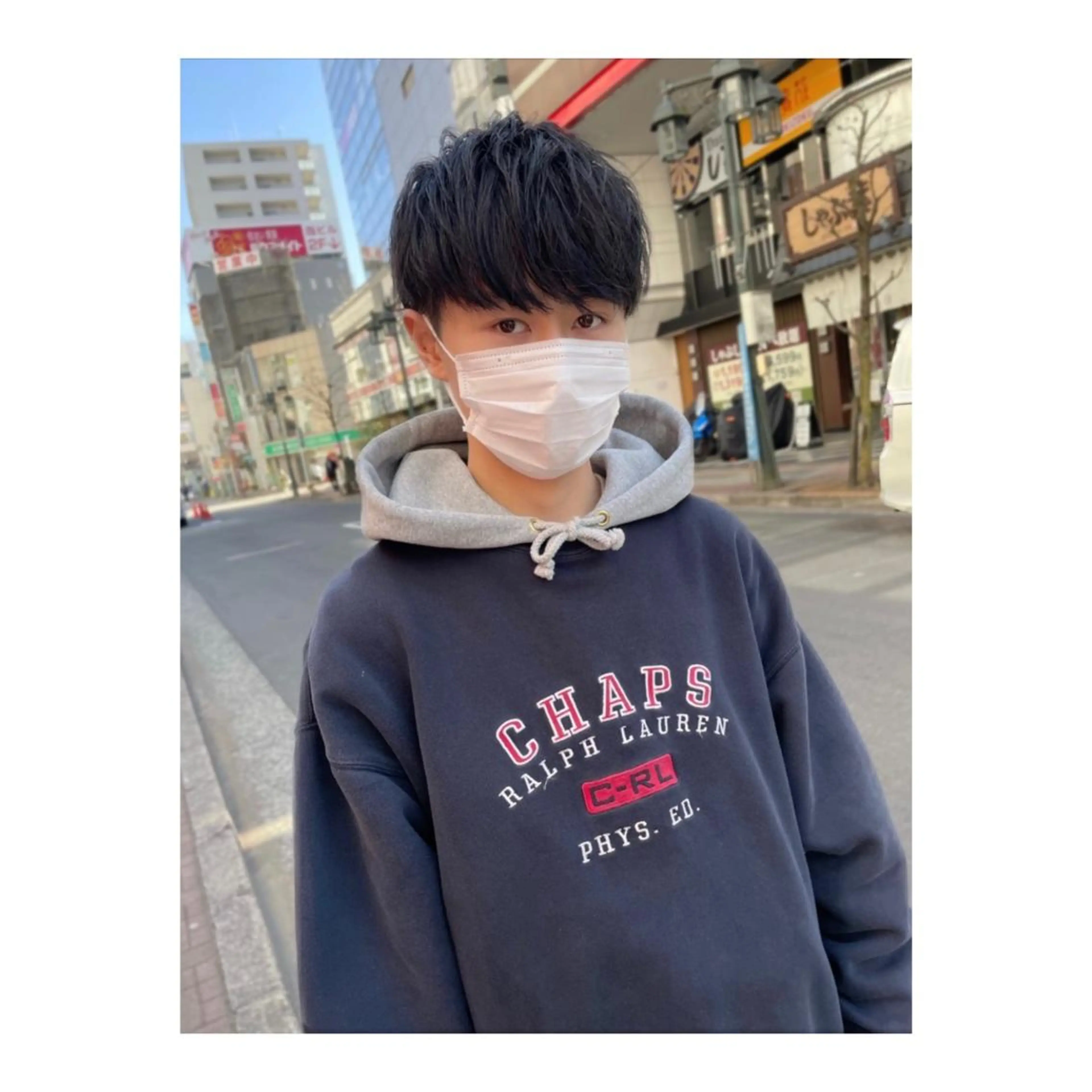 ショート パーマ メンズ ange☞ soutaのヘアスタイル