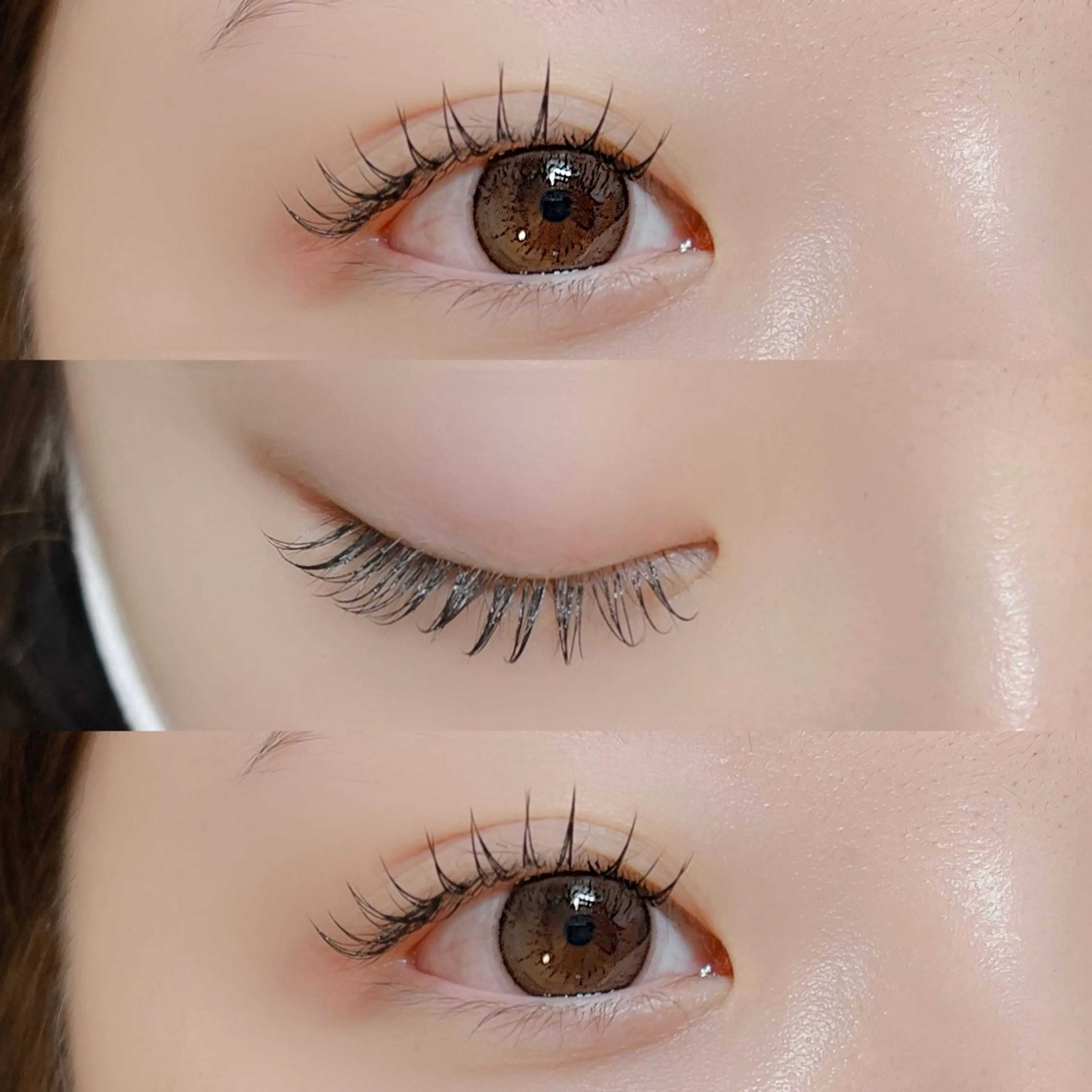 マツエク・マツパ フラットラッシュ Belle rinaのマツエク・マツパデザイン