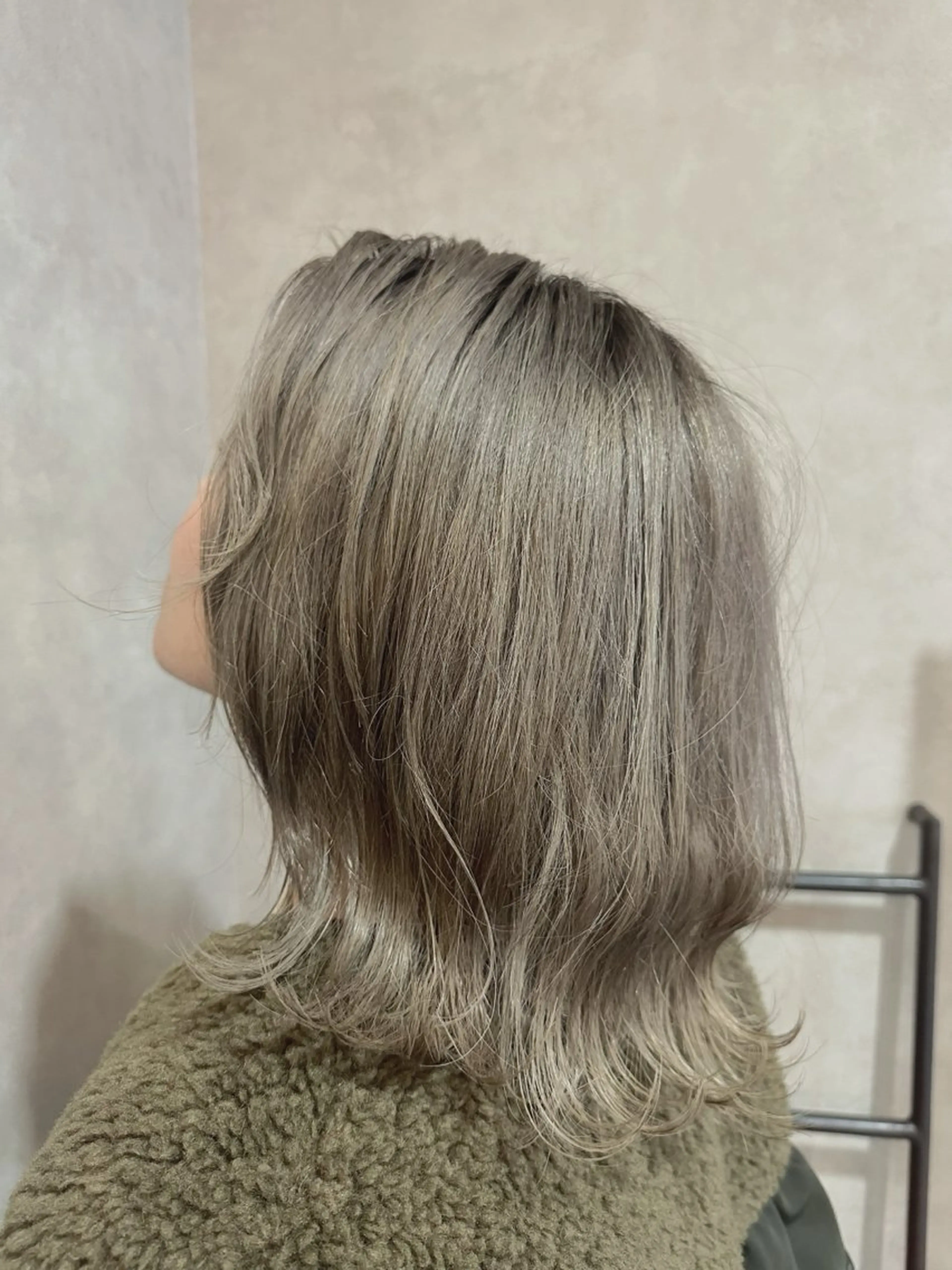 ミディアム ヘアカラー 髪質改善デザインカラ ー/ヒロイケカズマサのヘアスタイル