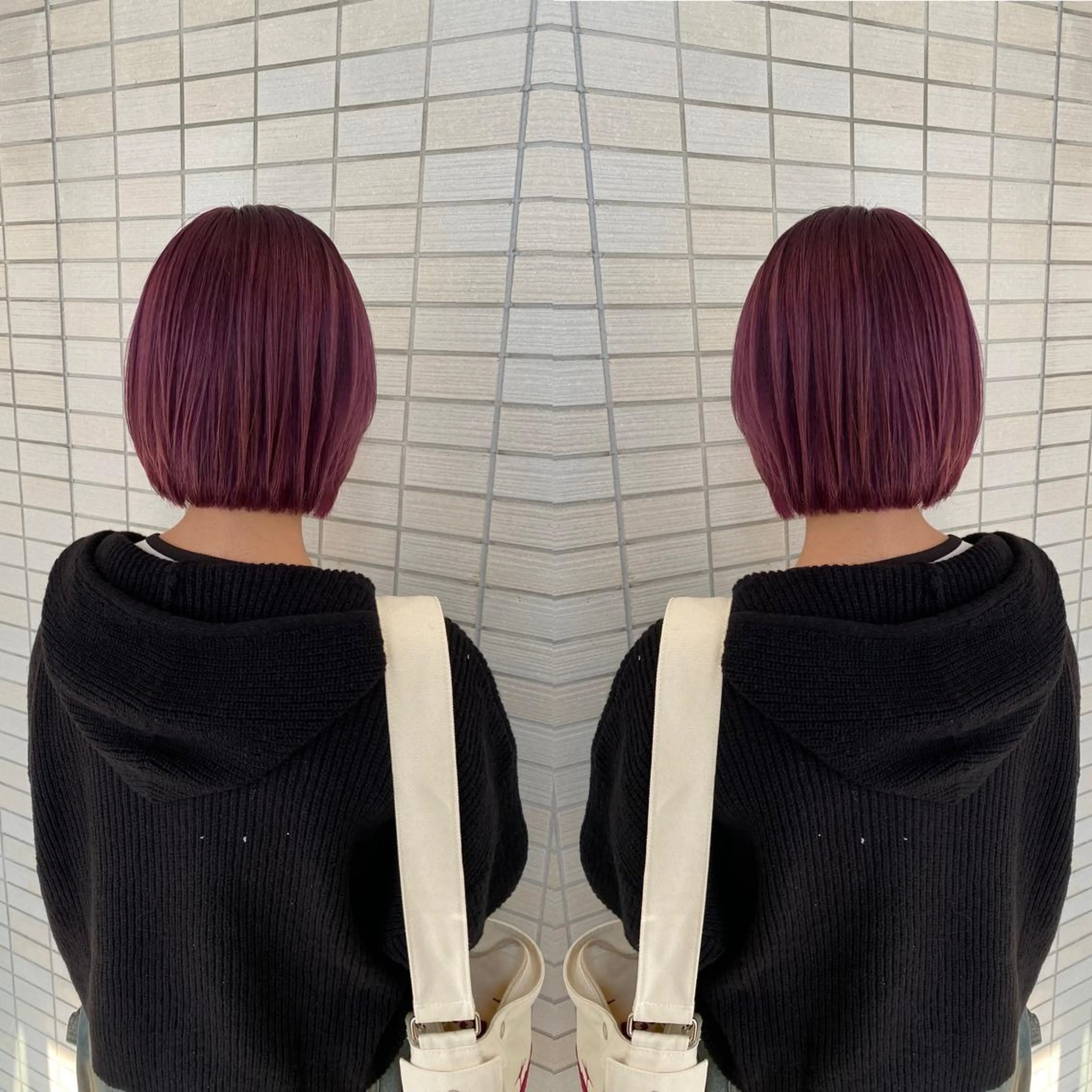 韓国カット✂️＋暖色カラー🟥＋1stepトリートメント🔥の写真