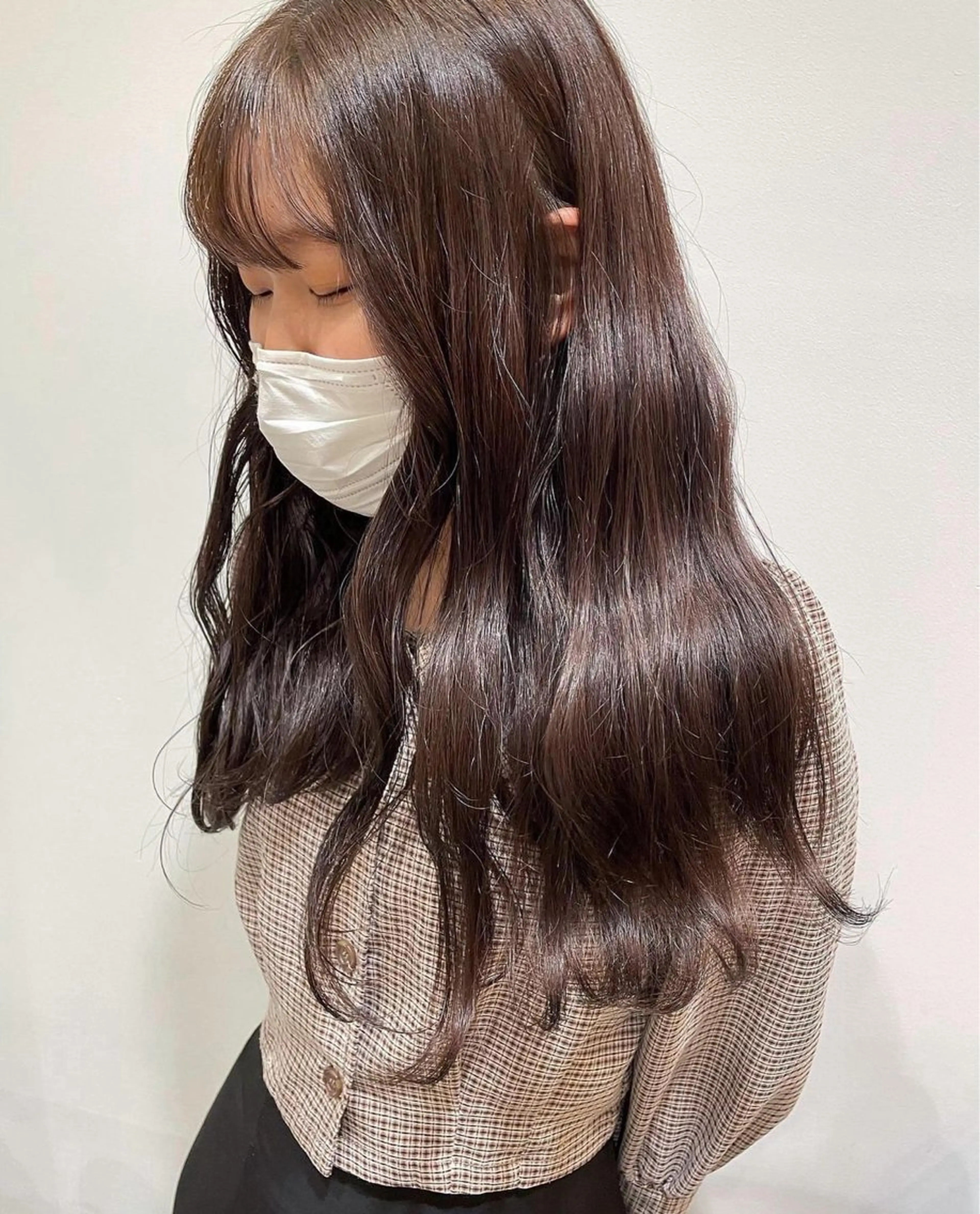 ロング カラー パーマ トリートメント カット トリートメント 髪質改善ストレート✨ パーマヘア✨YUKIのヘアスタイル