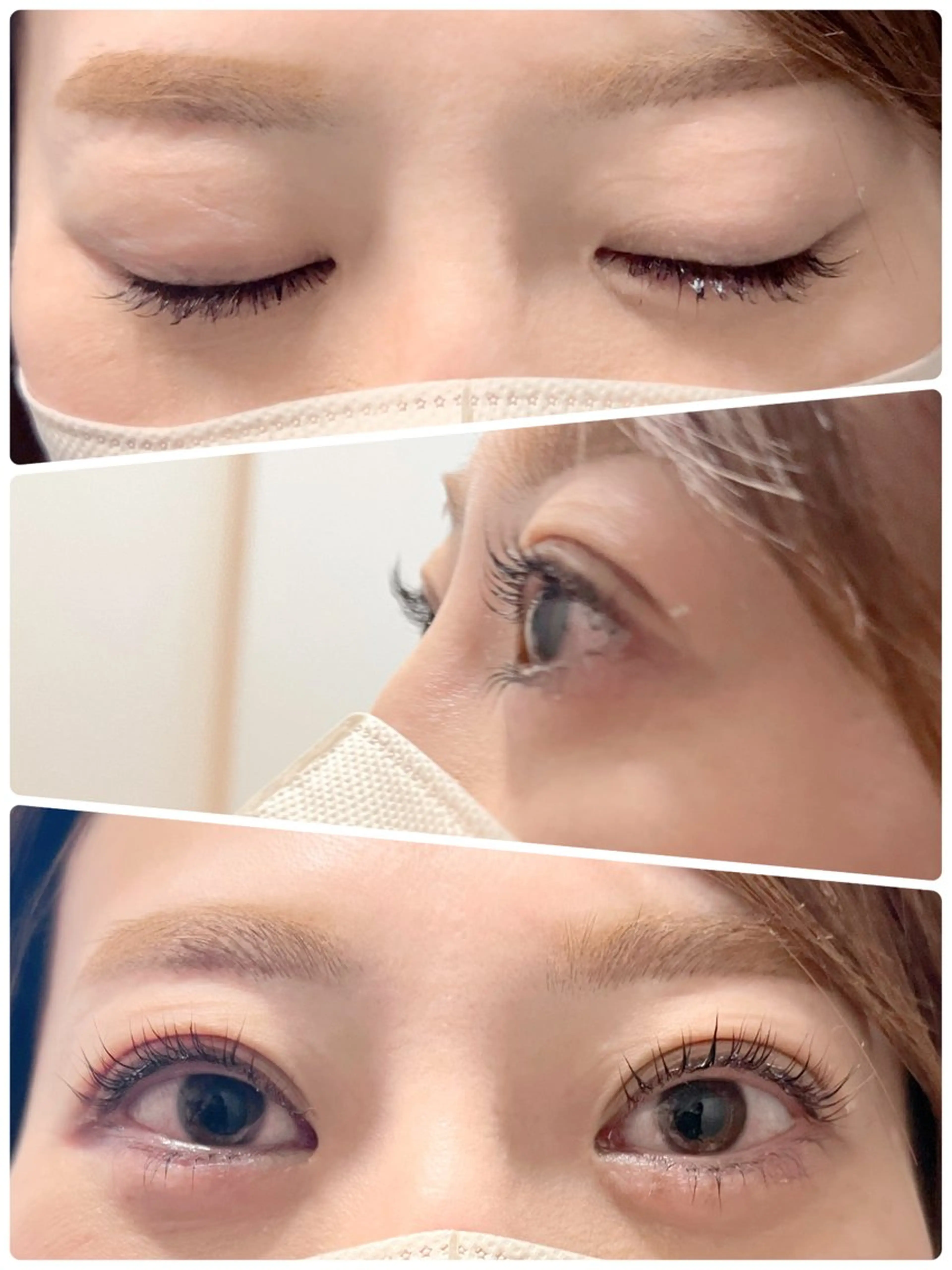 マツエク・マツパ パリジェンヌラッシュリフト マツパ eyelist Asamiのマツエク・マツパデザイン