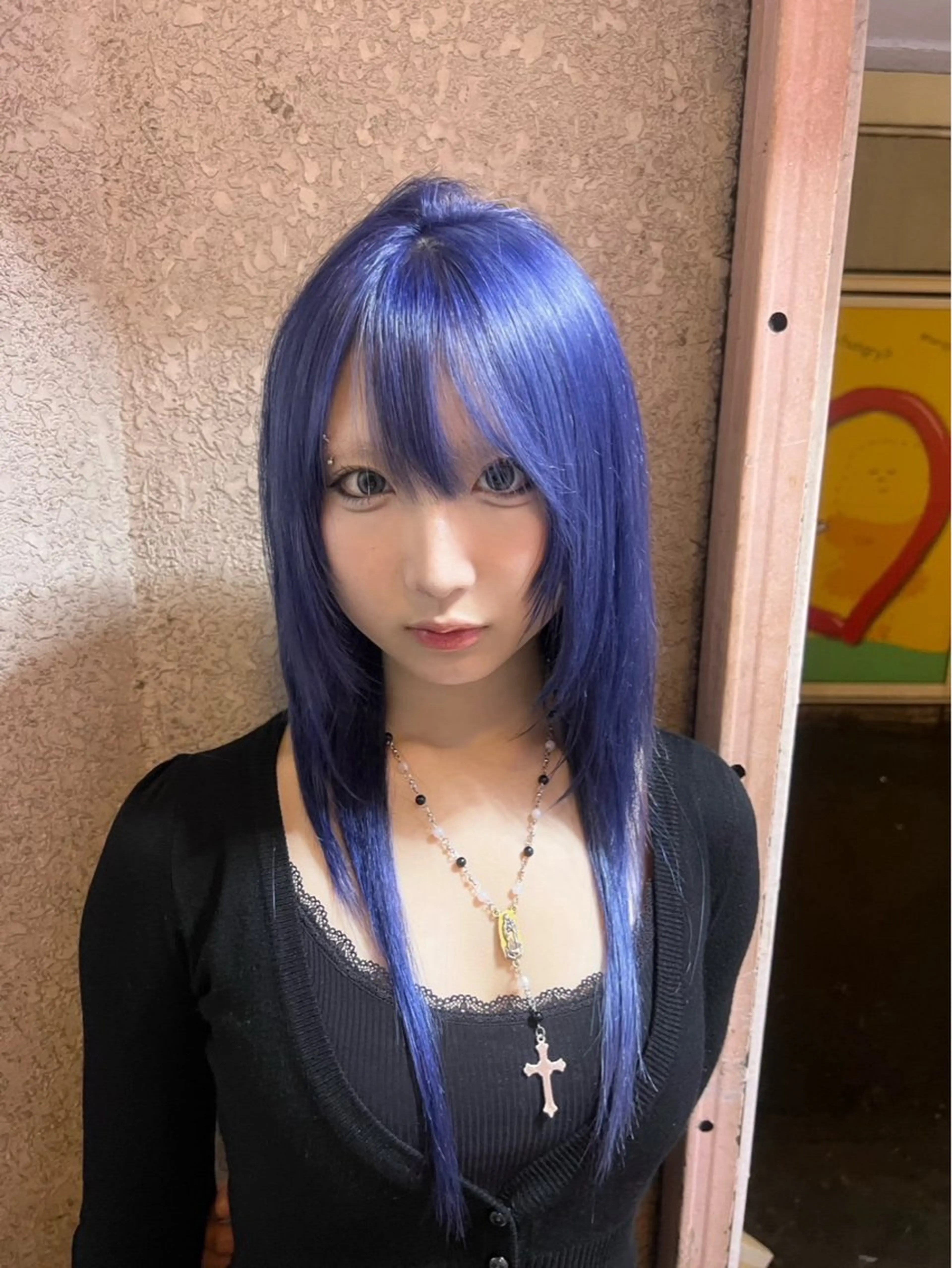 ロング カット AIRA/ブリーチ ‪/透明感カラーのヘアスタイル