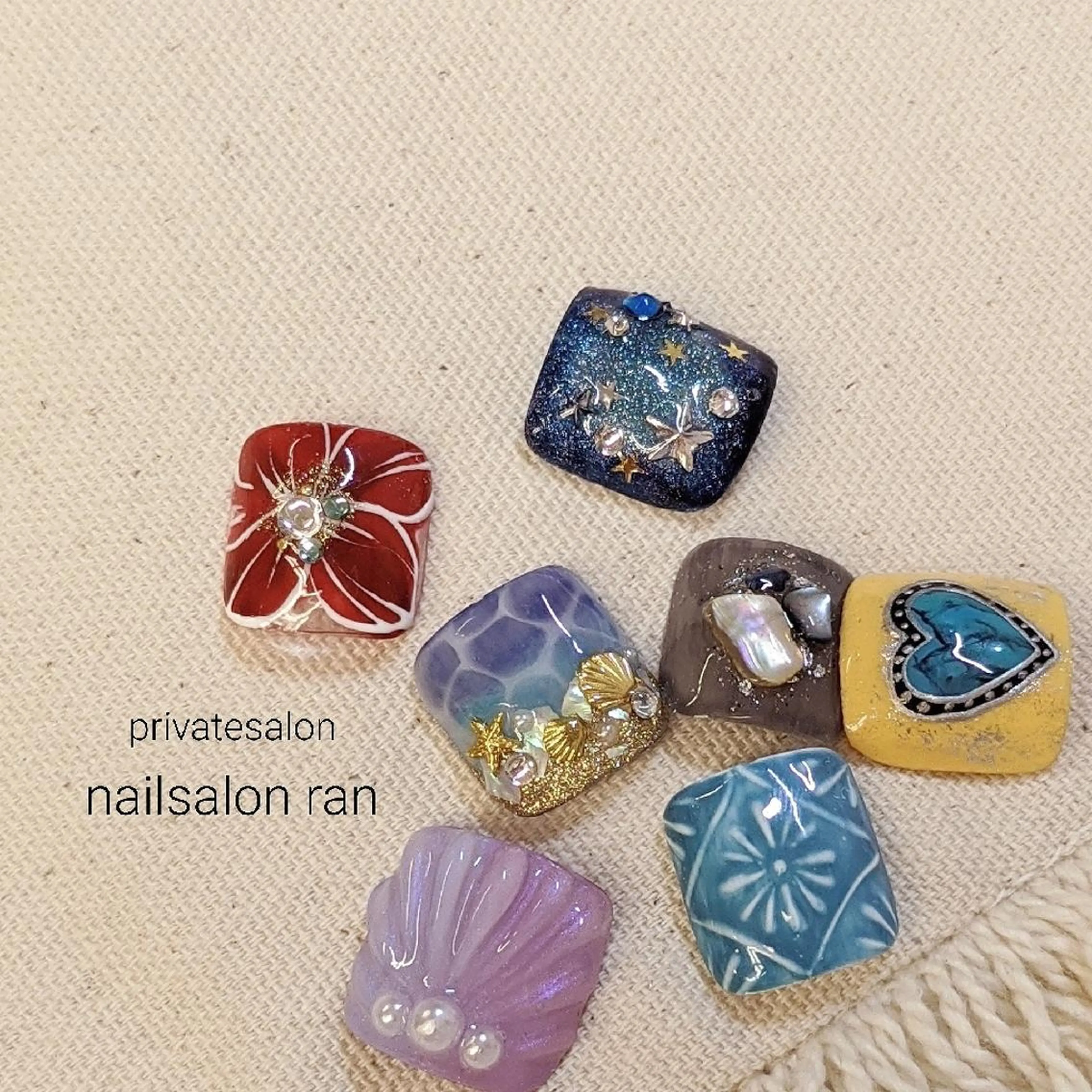 ネイル nailsalon ranのネイルデザイン