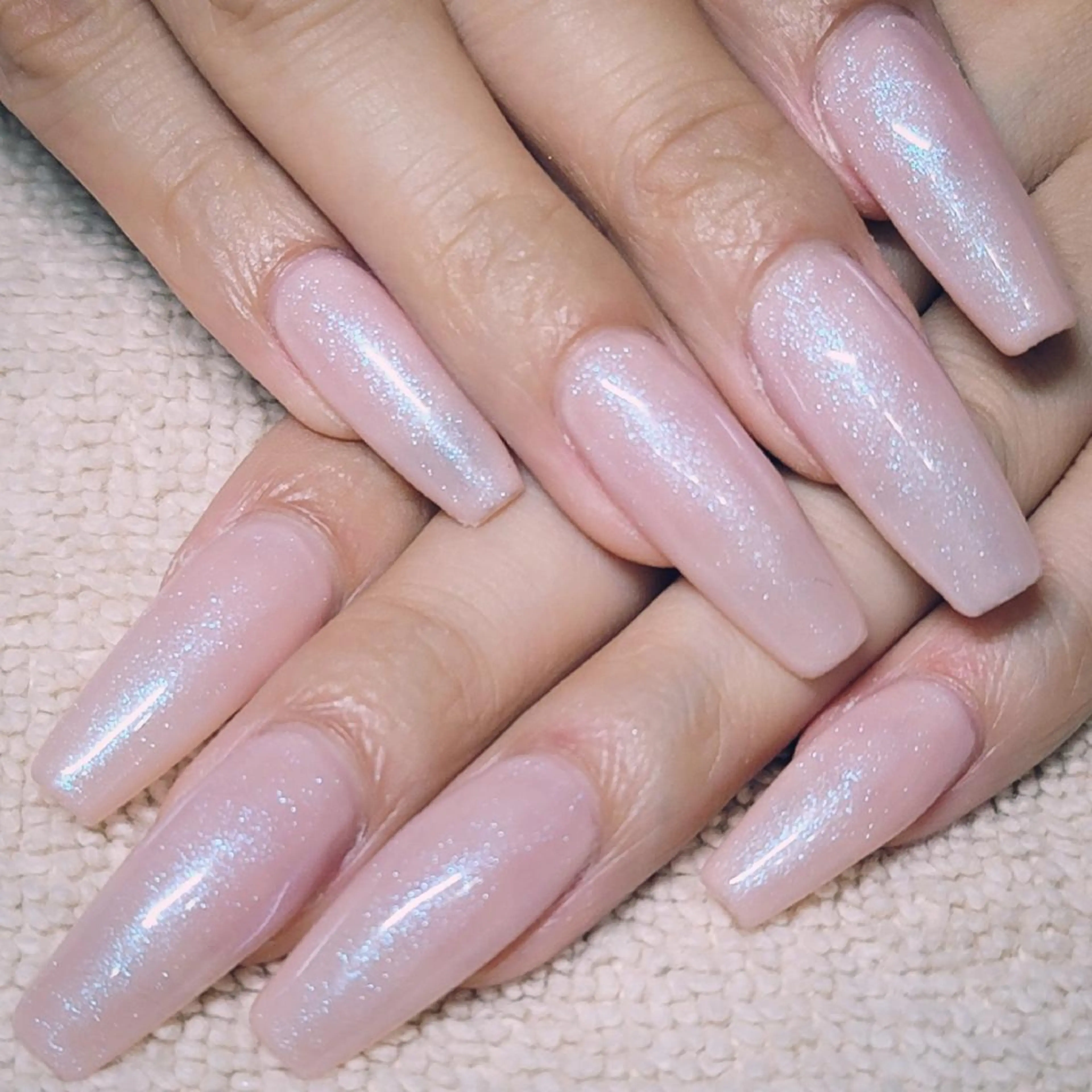 ネイル ブルー ハンドネイル よしだ ひろきのネイルデザイン