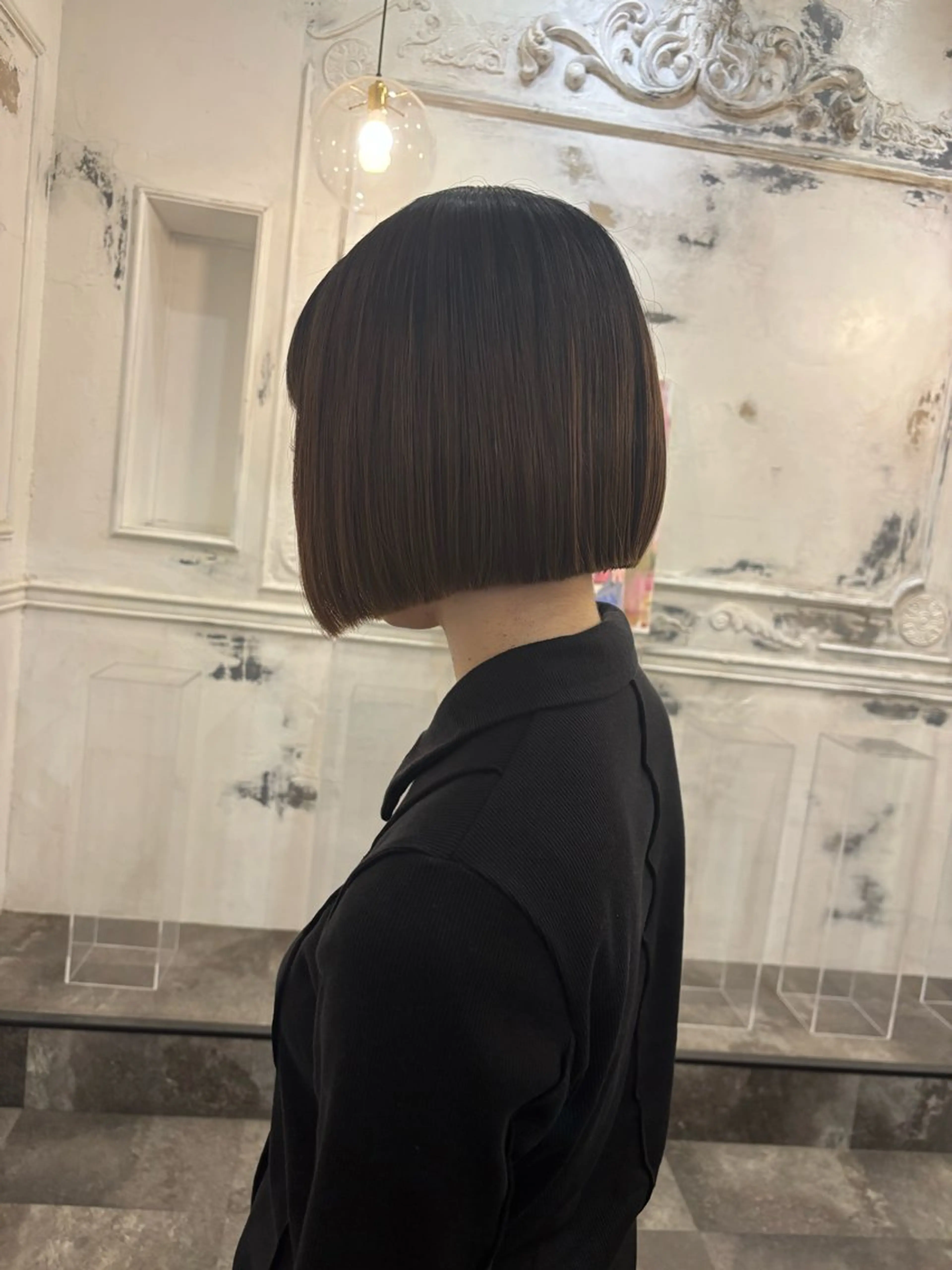 ショート ボブ 似合わせカット comeghead 琴音のヘアスタイル