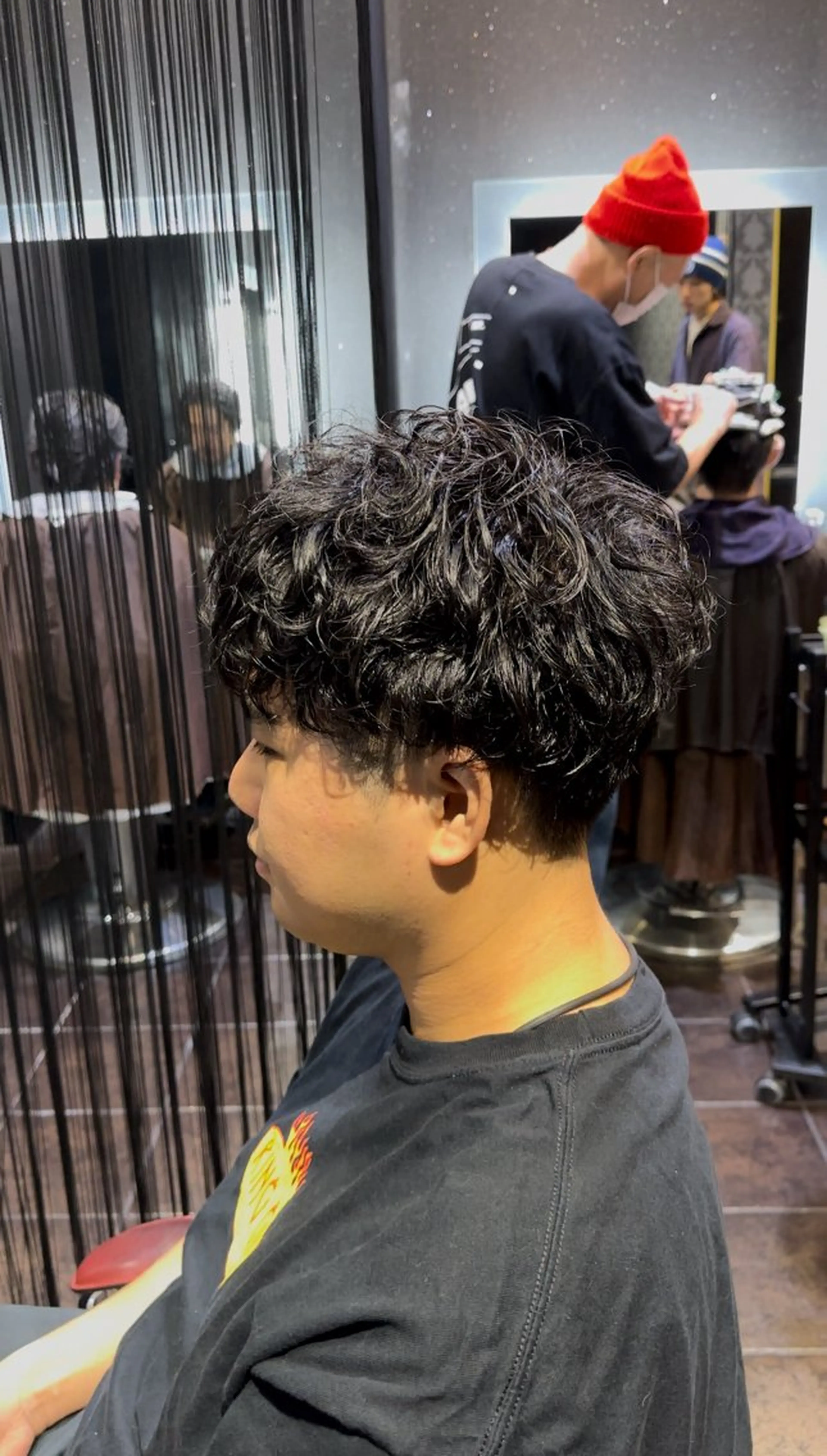 メンズ メンズパーマ カット パーマ トリートメント 河上 雅俊のヘアスタイル