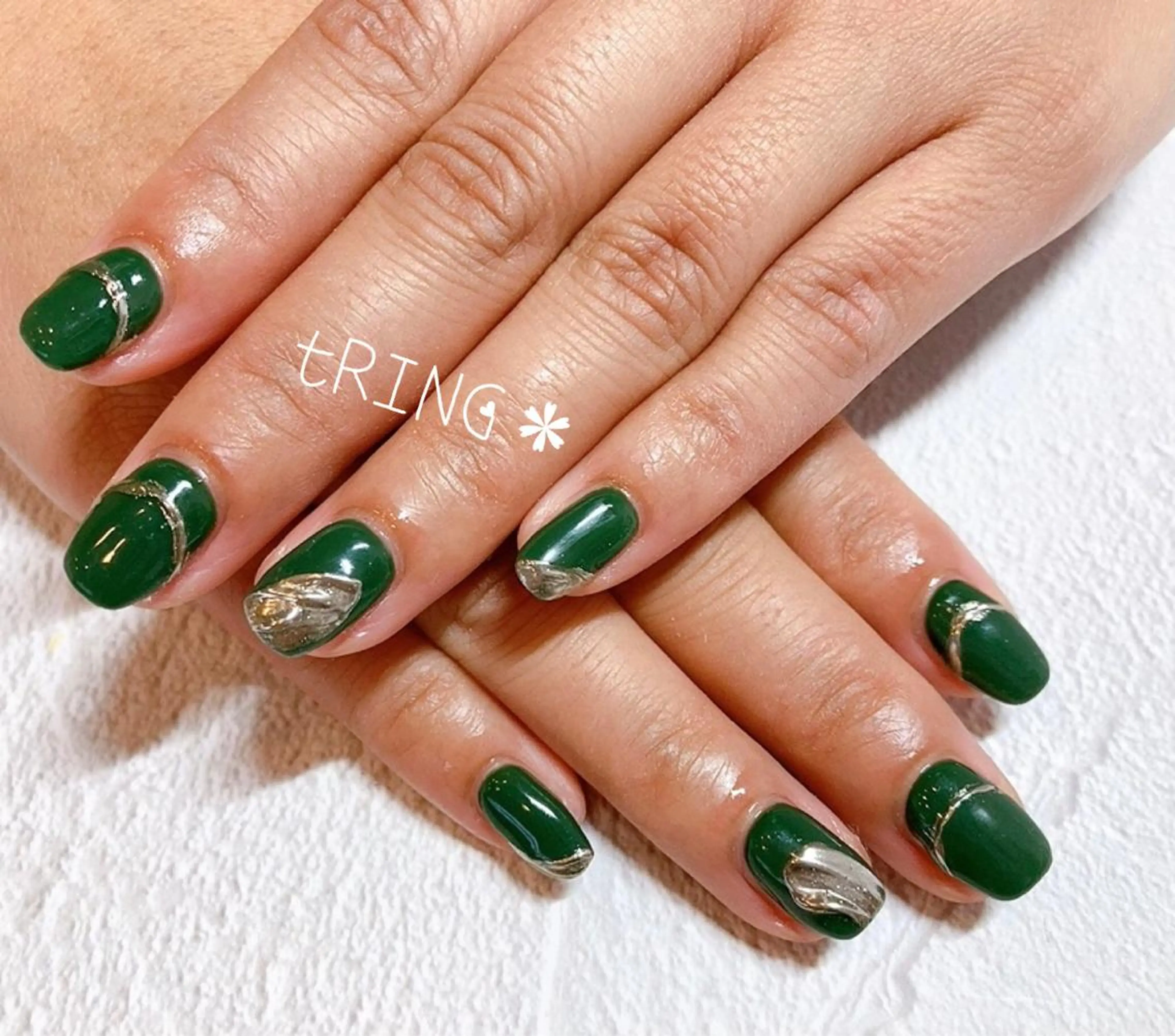 ネイル tRING＊ しいの木台のネイルデザイン