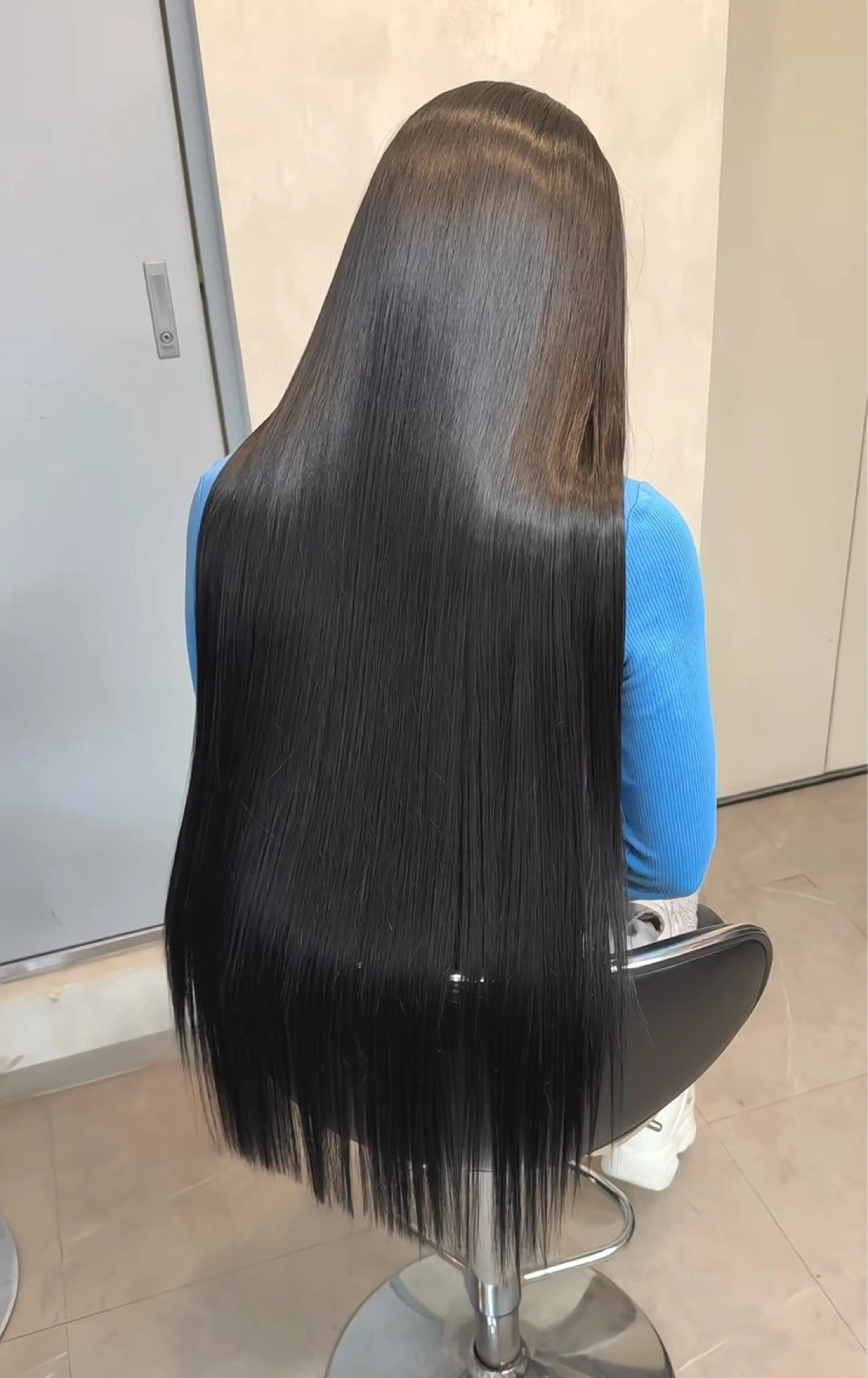 ロング カット ヘアカラー トリートメント uniii/新宿 髪質改善/縮毛矯正のヘアスタイル