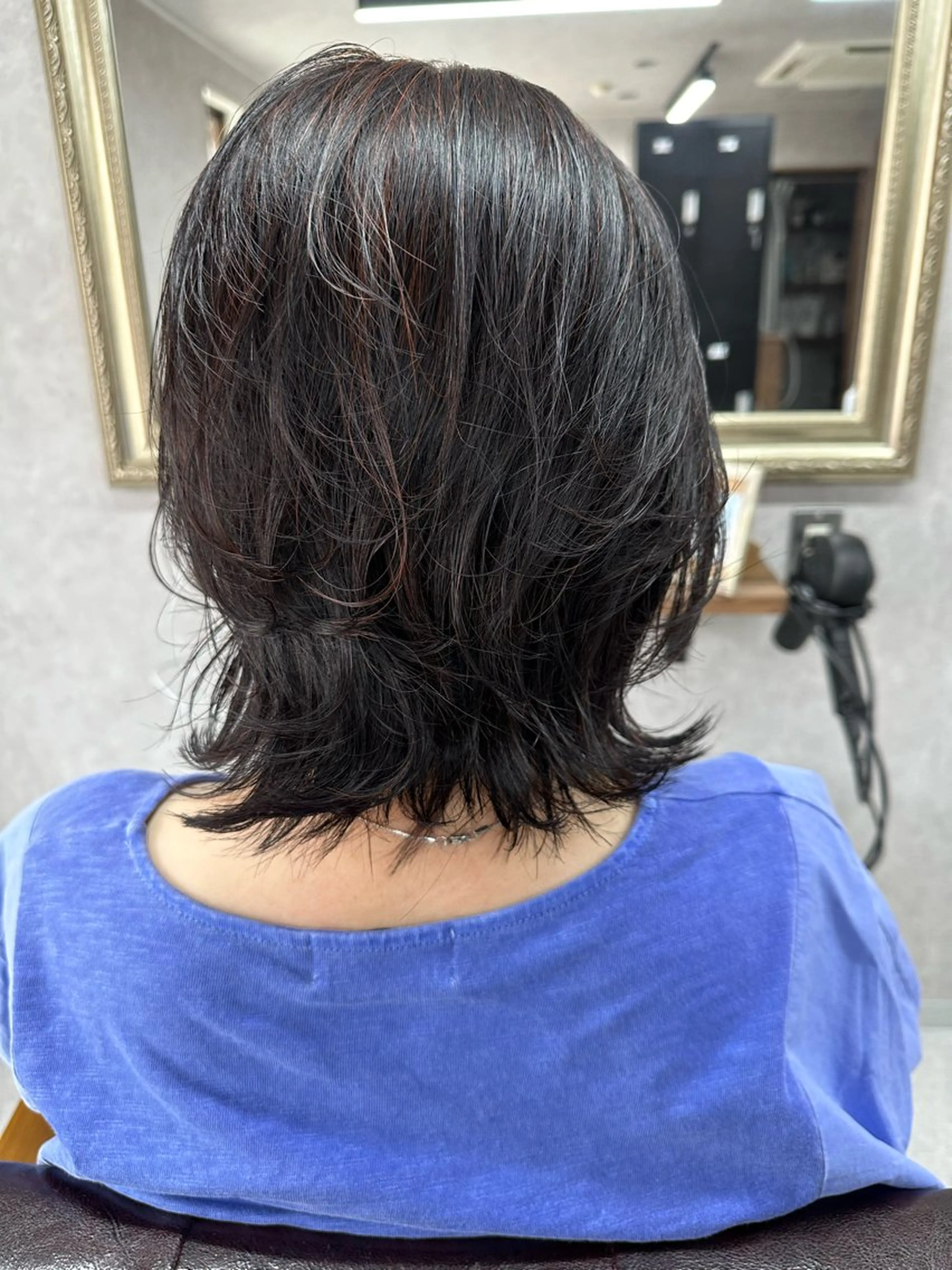 ミディアム カット トリートメント Lien 深井店のヘアスタイル