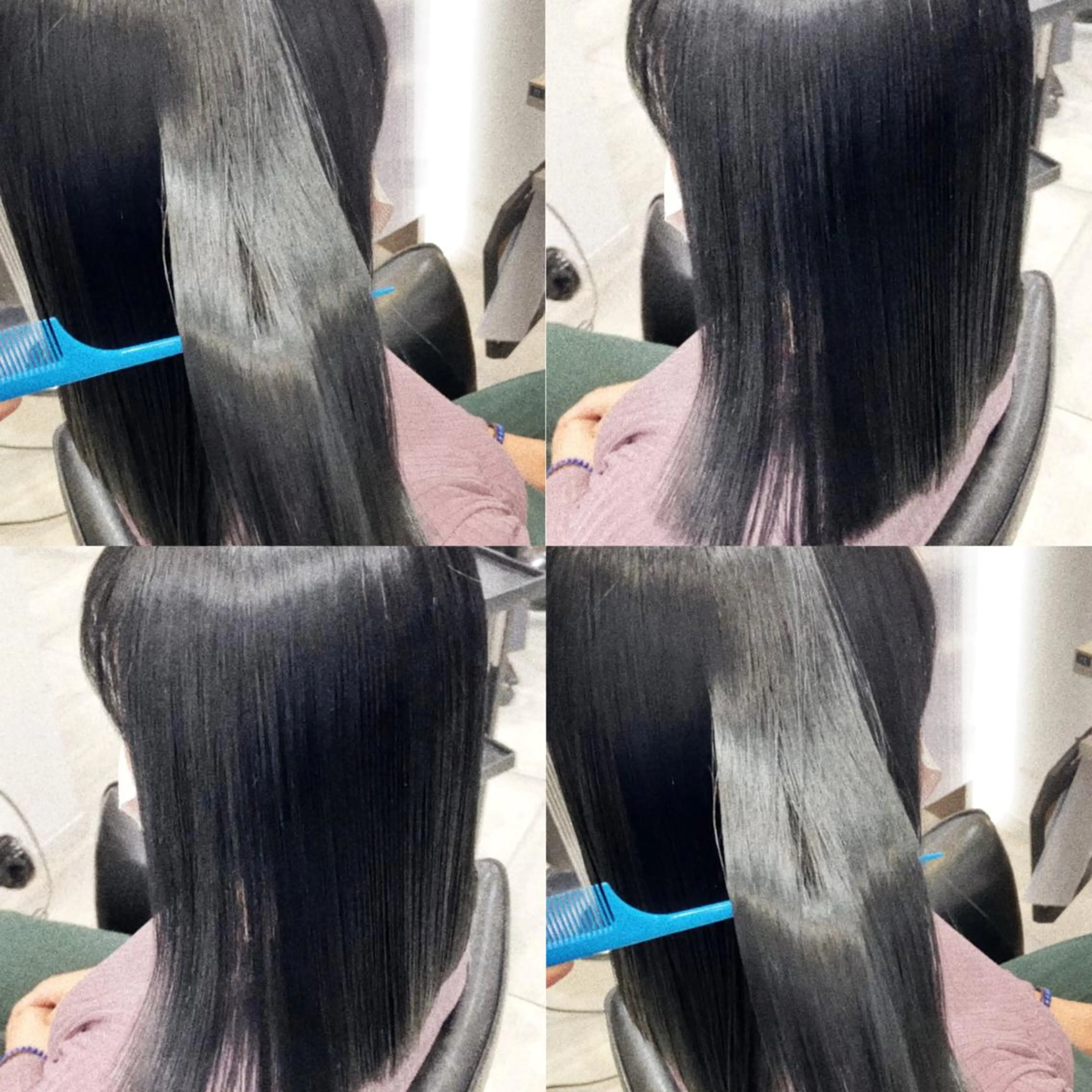 しっかり黒染めの写真