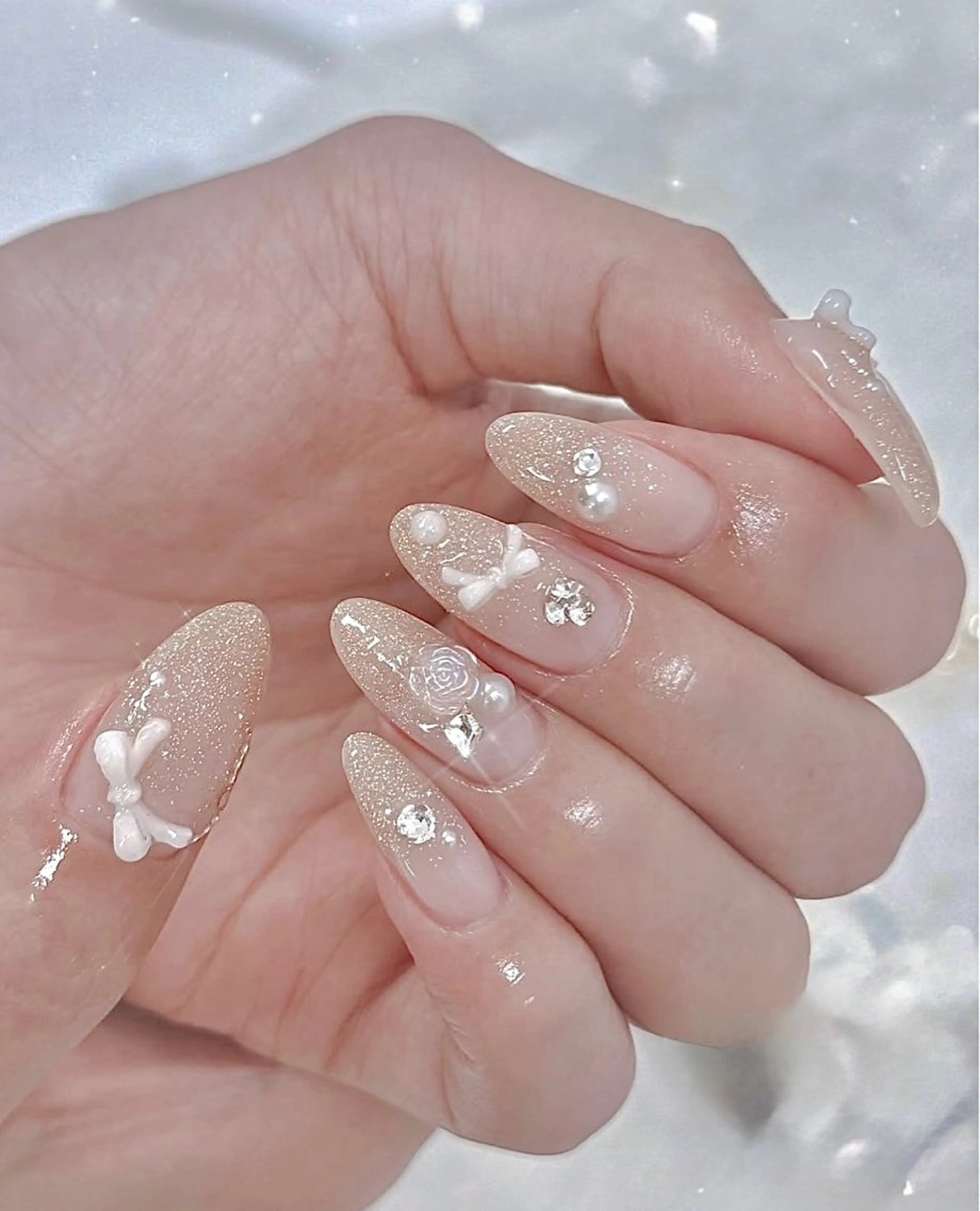 ネイル ハンドネイル ハンドケア NailSalon✨ Écrinエクランのネイルデザイン
