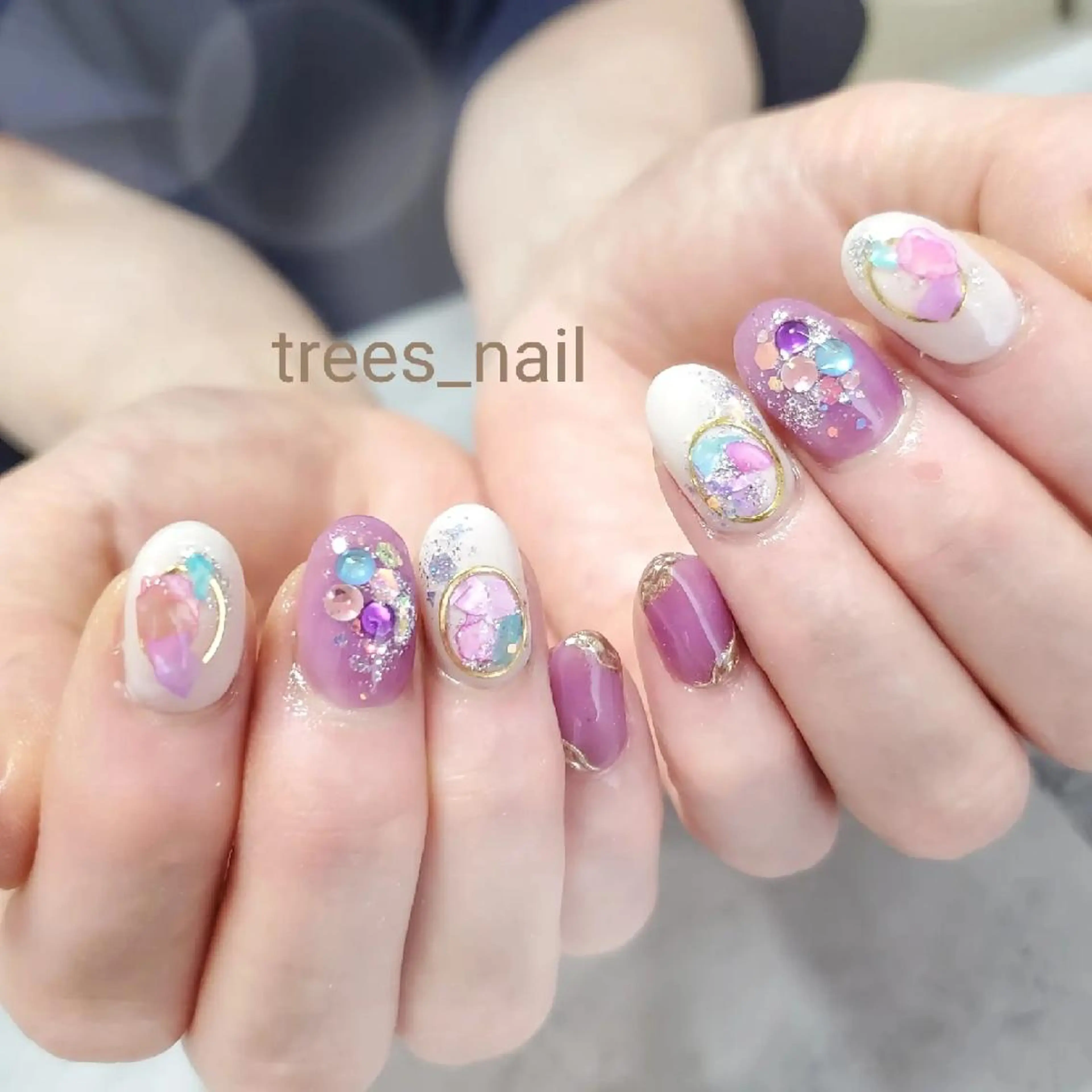 ネイル trees_ nailのネイルデザイン