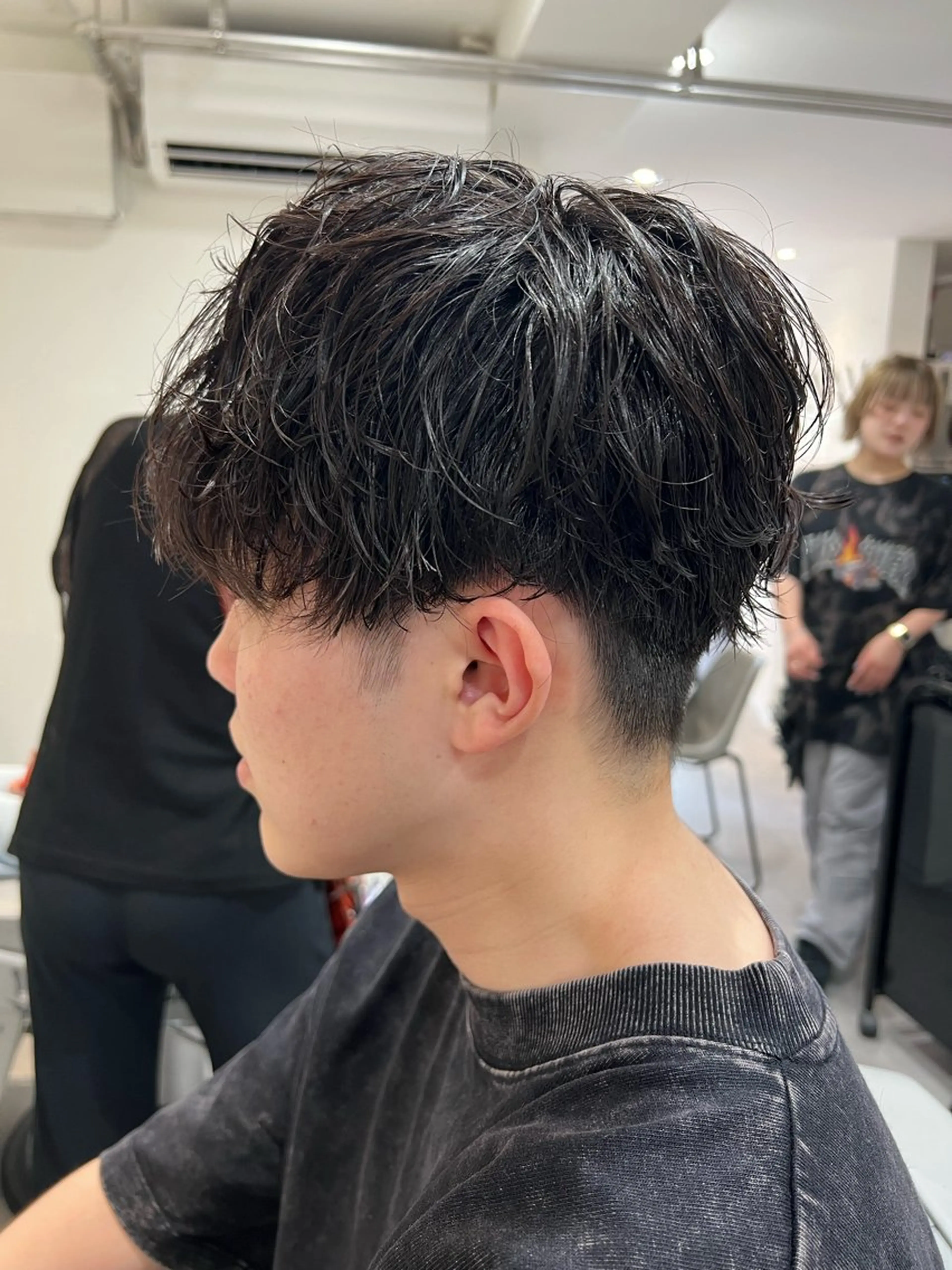 パーマ メンズ メンズパーマ Men's NAM 八角のヘアスタイル