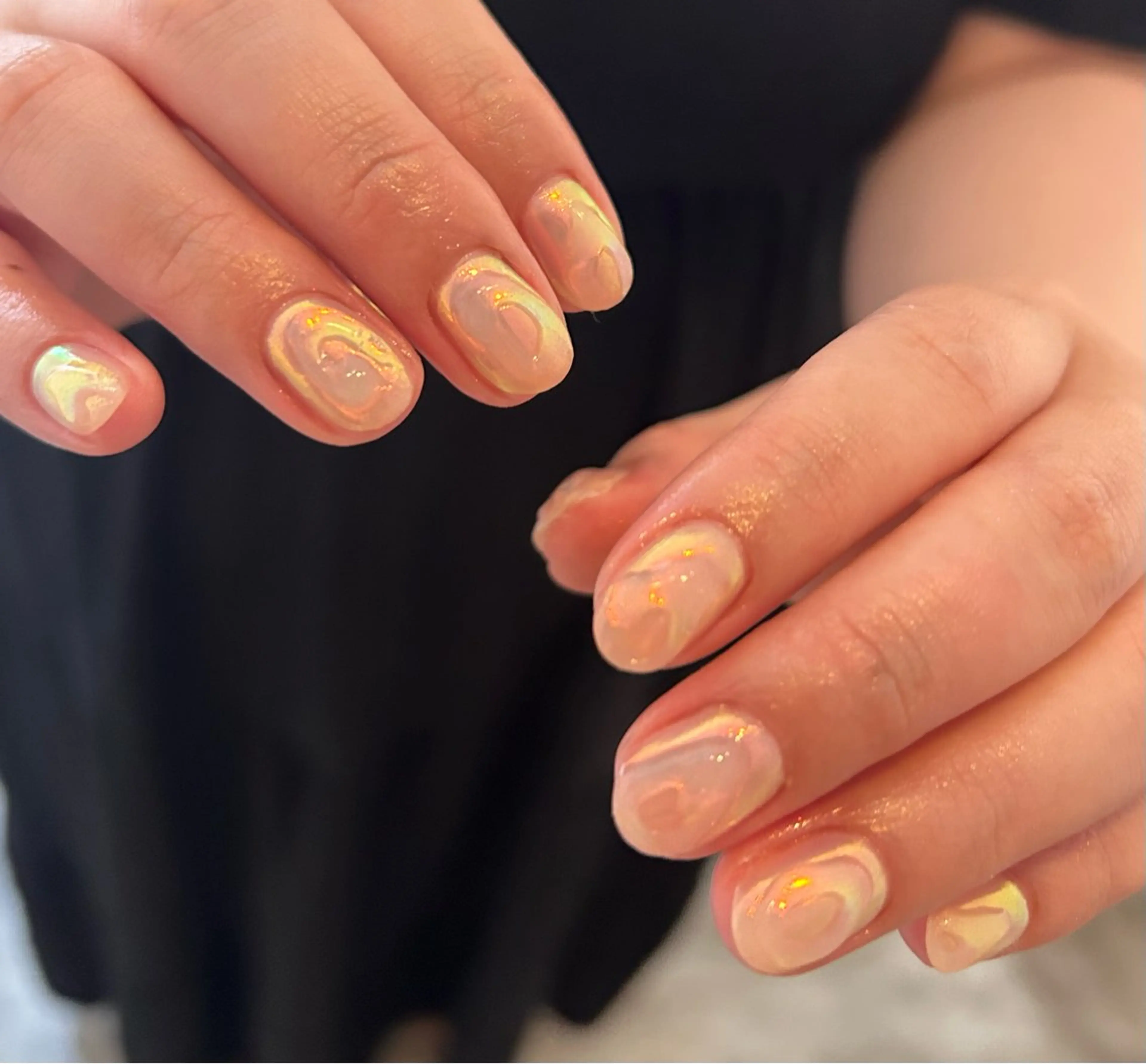 ネイル ハンドネイル フットネイル 三味 夏生のネイルデザイン