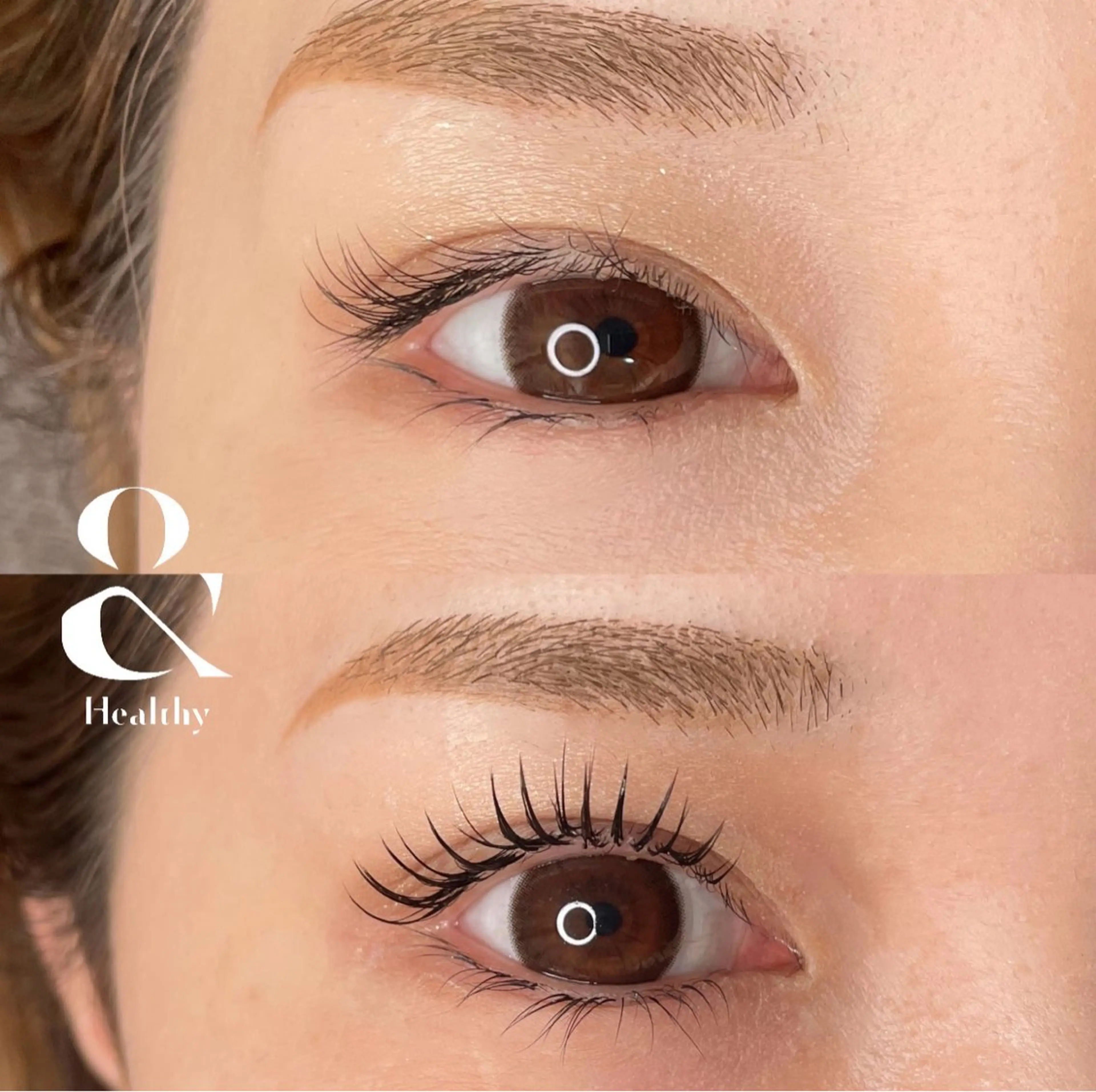 話題の＆ヘルシー（LEDマツエク✖️パーマ 120本）の写真